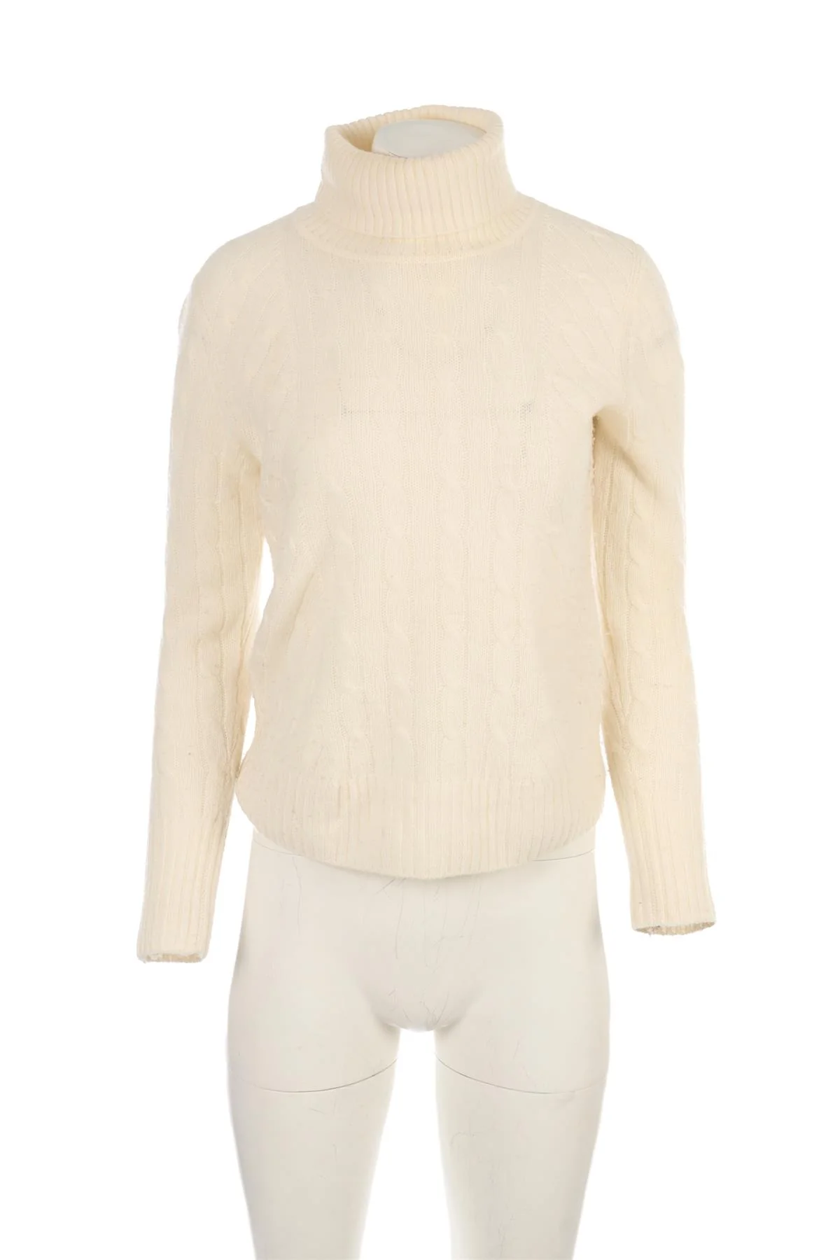 N.PEAL IVORY CASHMERE SWEATER SMALL - Image 2