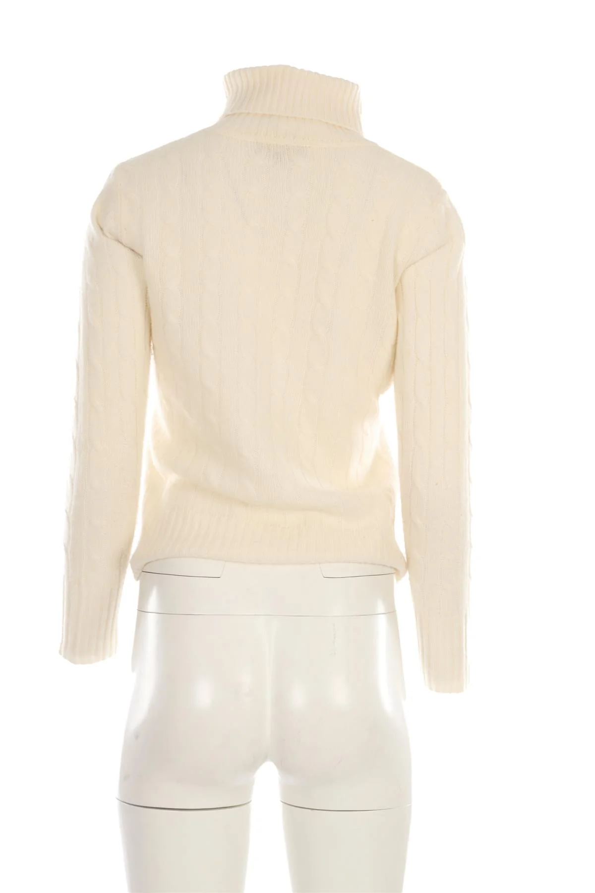 N.PEAL IVORY CASHMERE SWEATER SMALL - Image 4