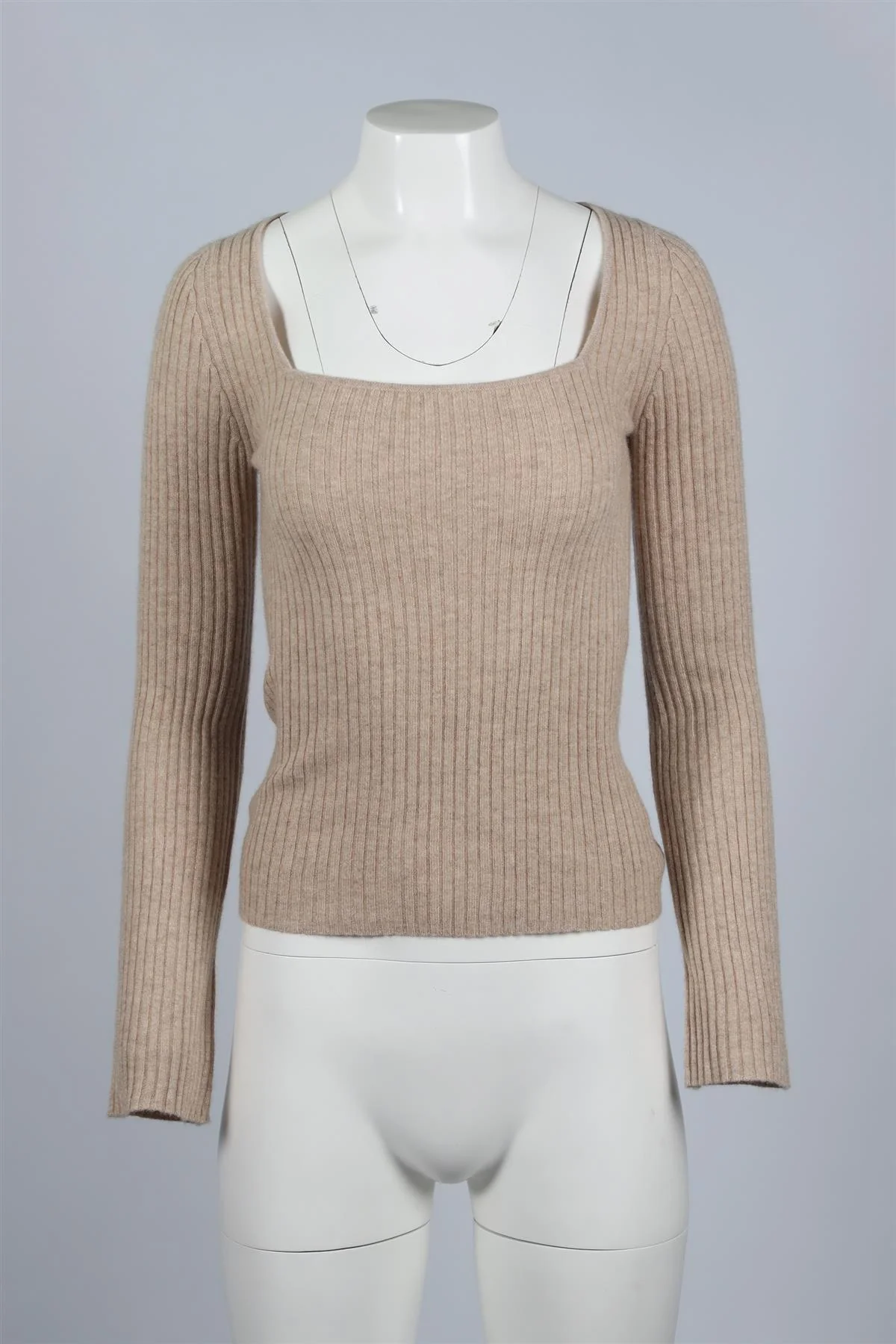 NAKED CASHMERE BEIGE CASHMERE TOP SMALL - Image 2