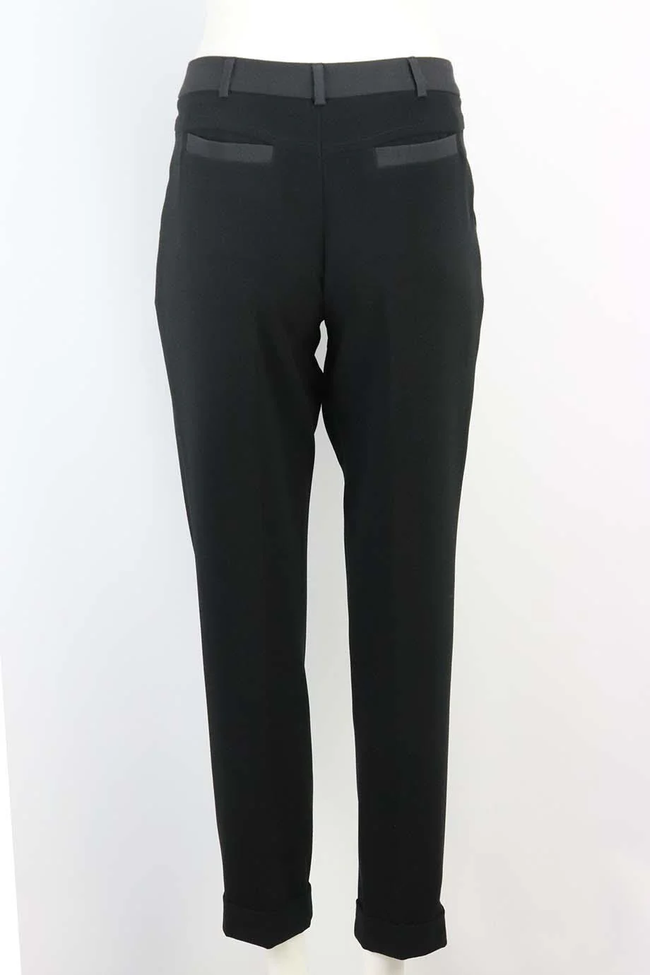 NANETTE LEPORE STRETCH CREPE STRAIGHT LEG PANTS US 6 UK 10 - Image 4