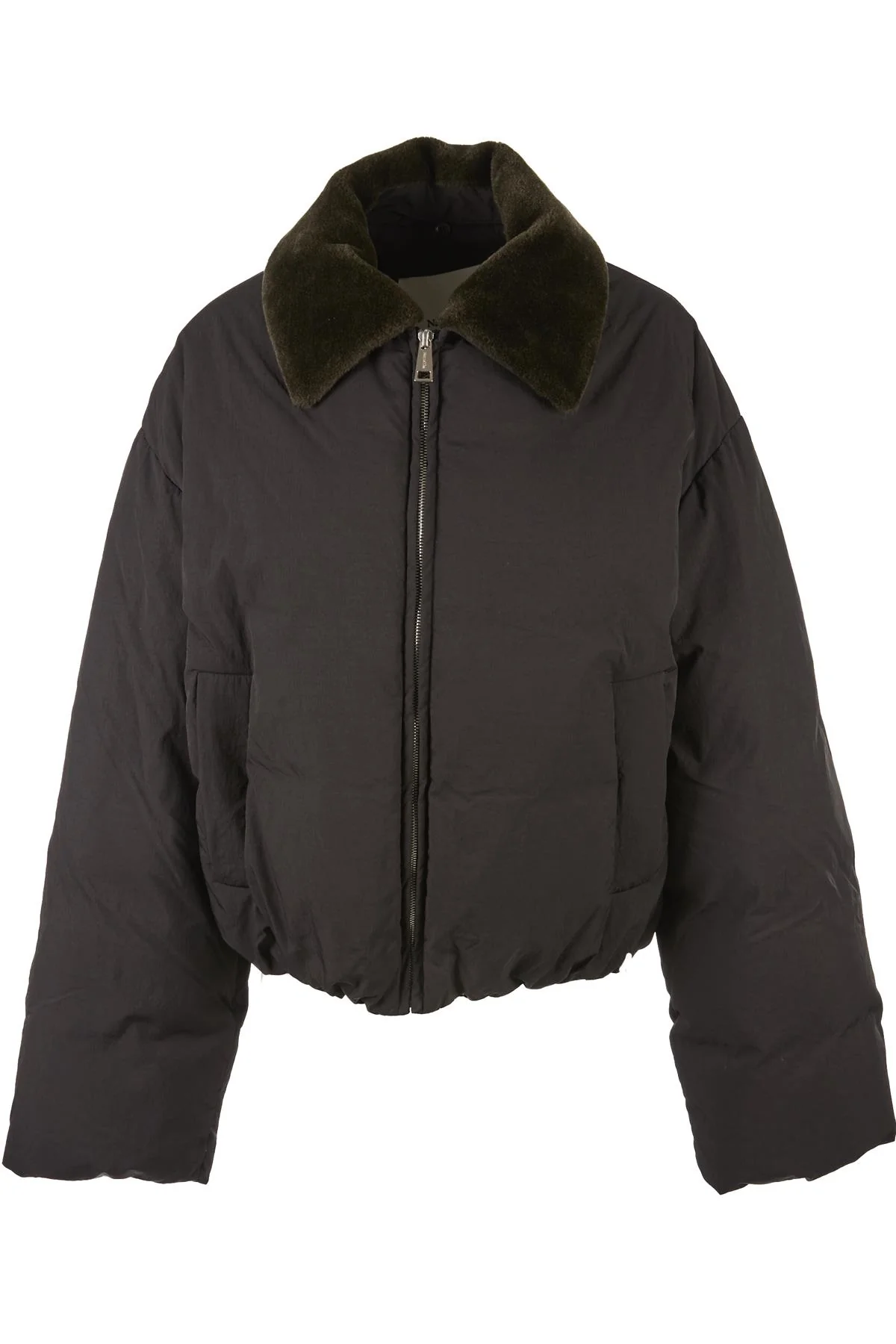 NANUSHKA BLACK ZACHARIE PADDED DOWN JACKET SMALL