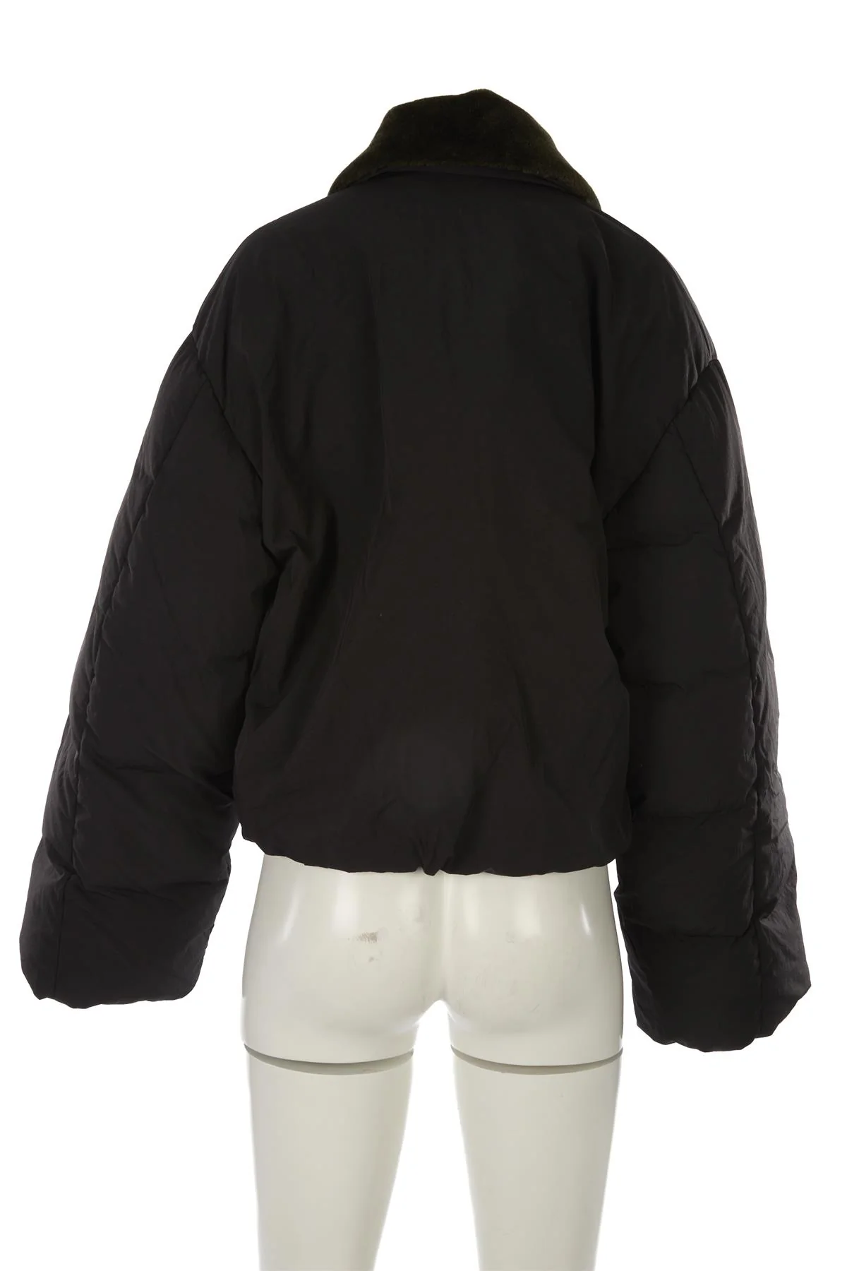 NANUSHKA BLACK ZACHARIE PADDED DOWN JACKET SMALL - Image 4