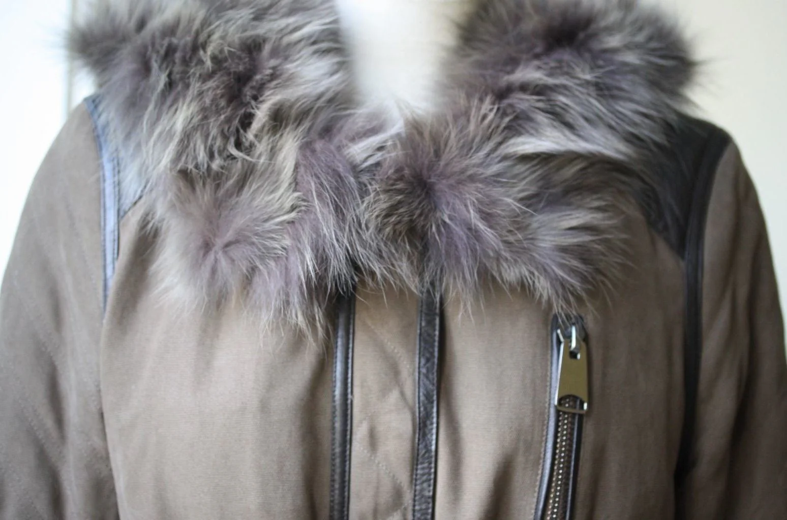 NATACHA AND VANESSA PARKA JACKET SZ 40 UK 8/10 - Image 5