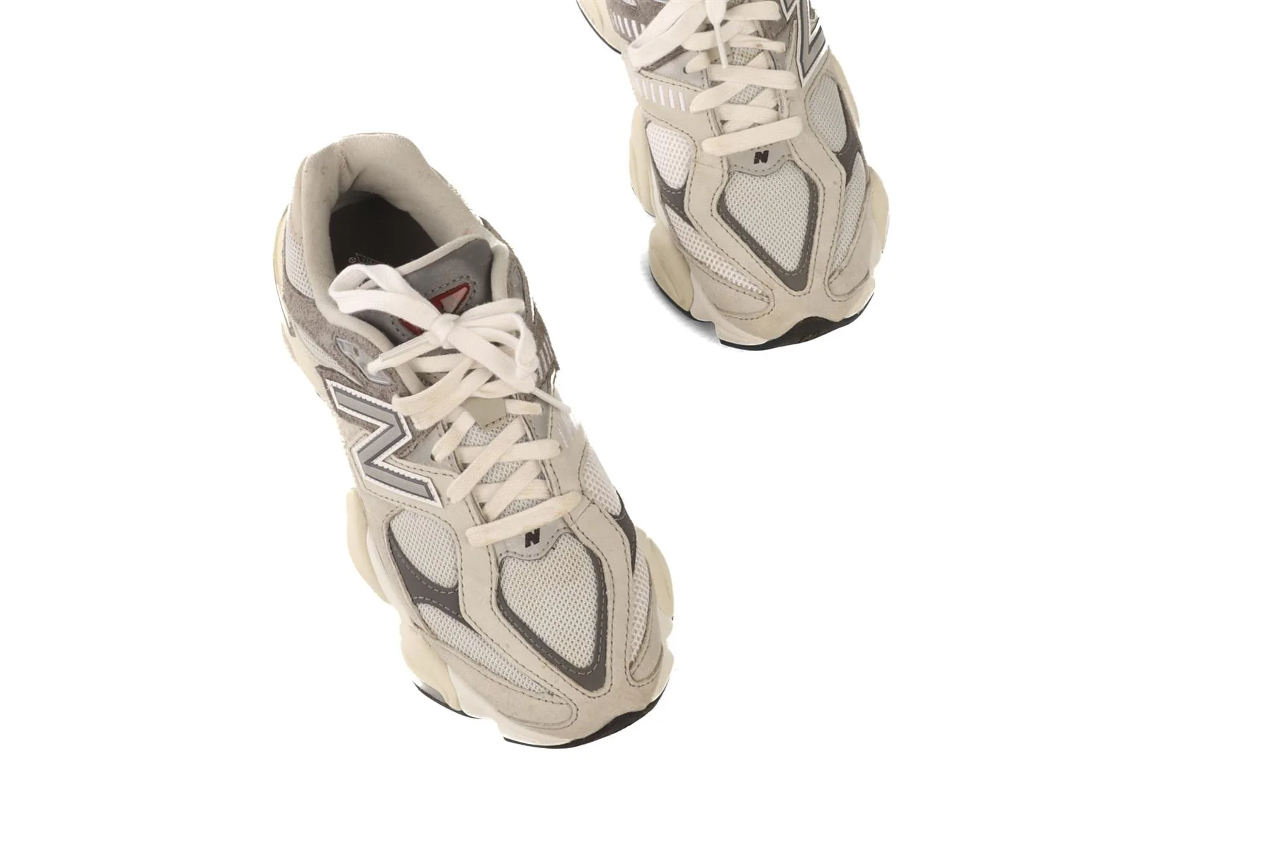 NEW BALANCE GREY 9060 CLASSIC GREY SNEAKERS EU 39.5 UK 6 US 8 - Image 4