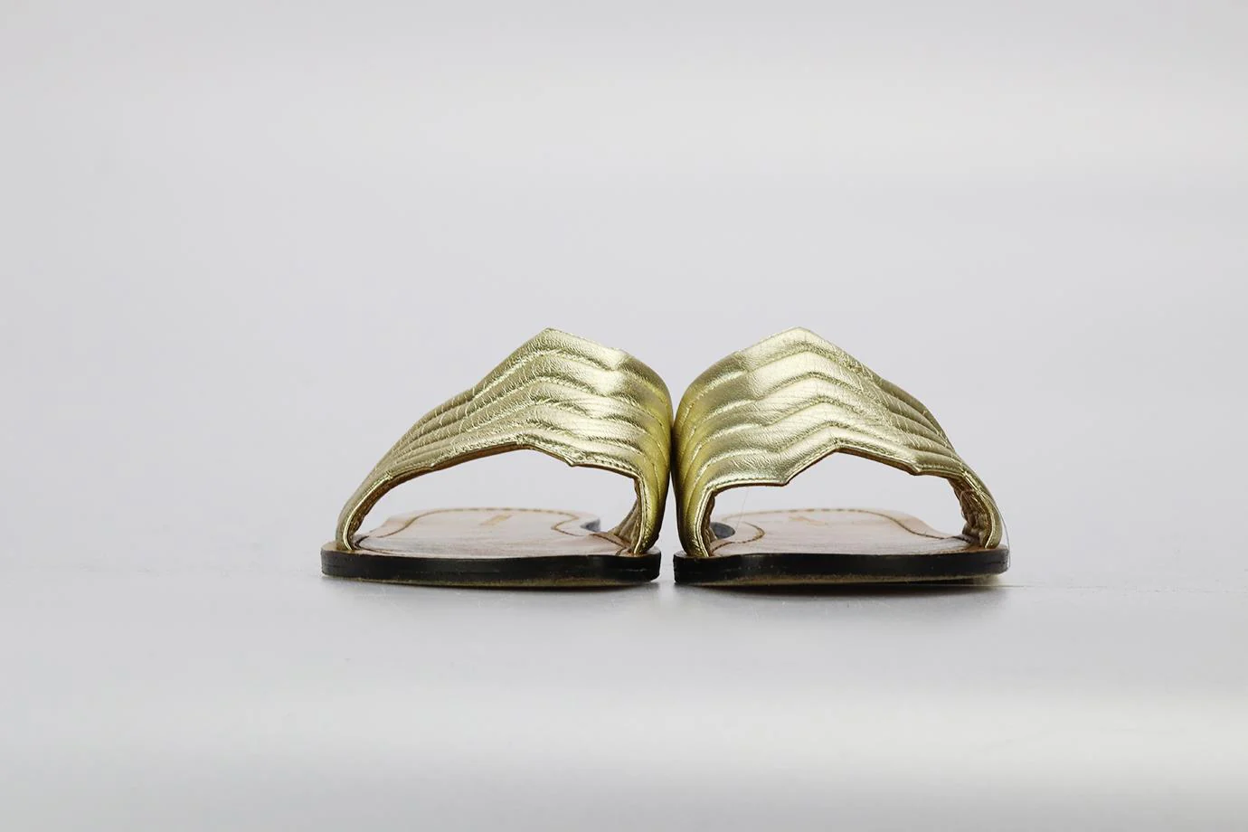NICHOLAS KIRKWOOD LEATHER SLIDES EU 38.5 UK 5.5 - Image 3