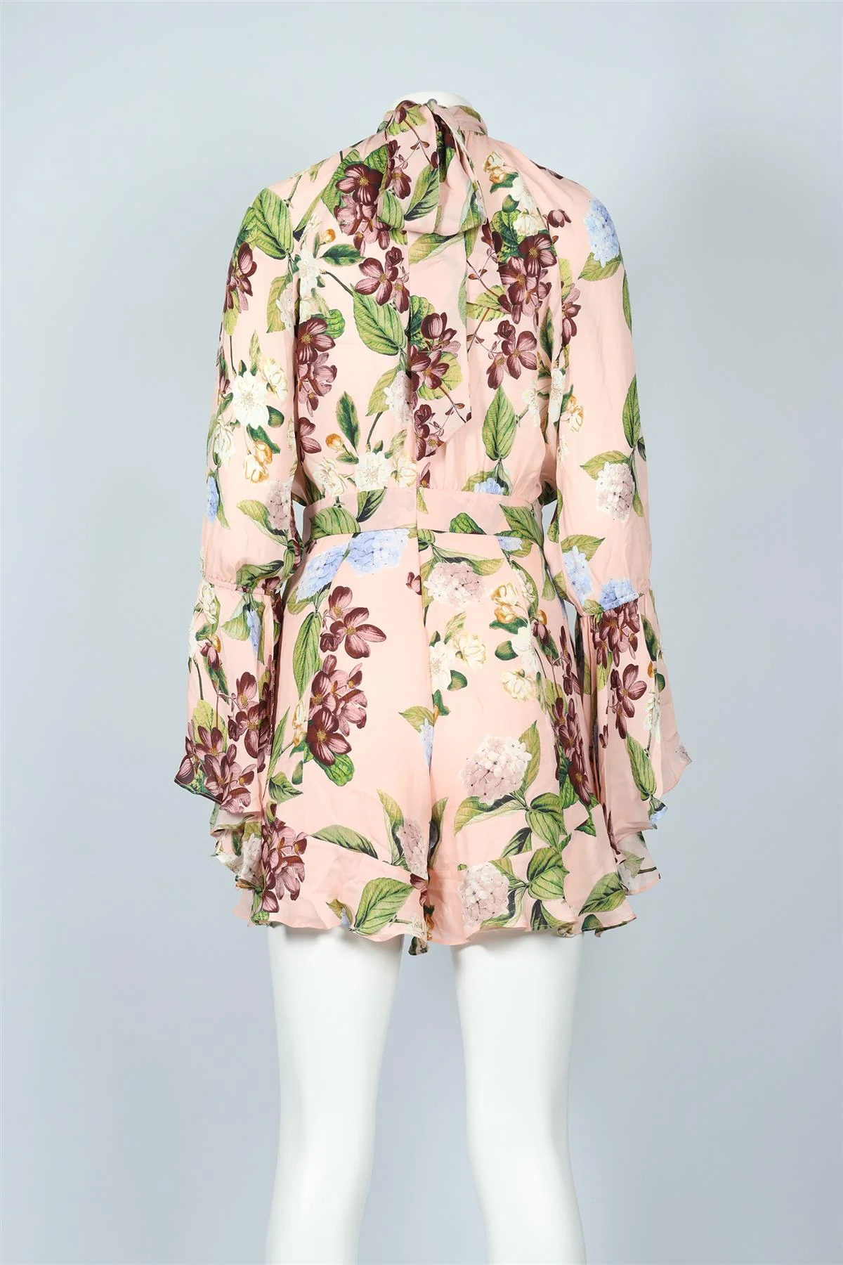 NICHOLAS MULTICOLOURED SILK PLAYSUIT MEDIUM - Image 4