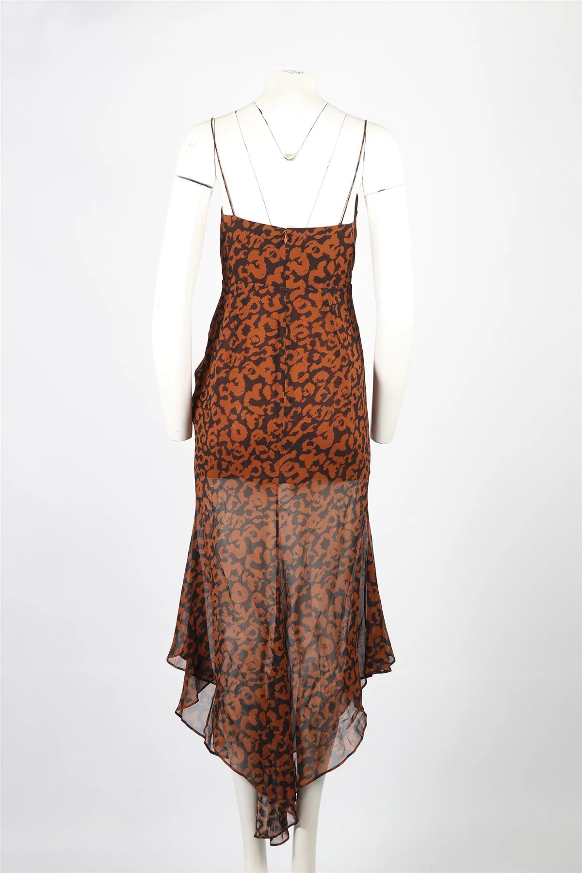 NICHOLAS SILK MDI DRESS AU 12 UK 12 - Image 4