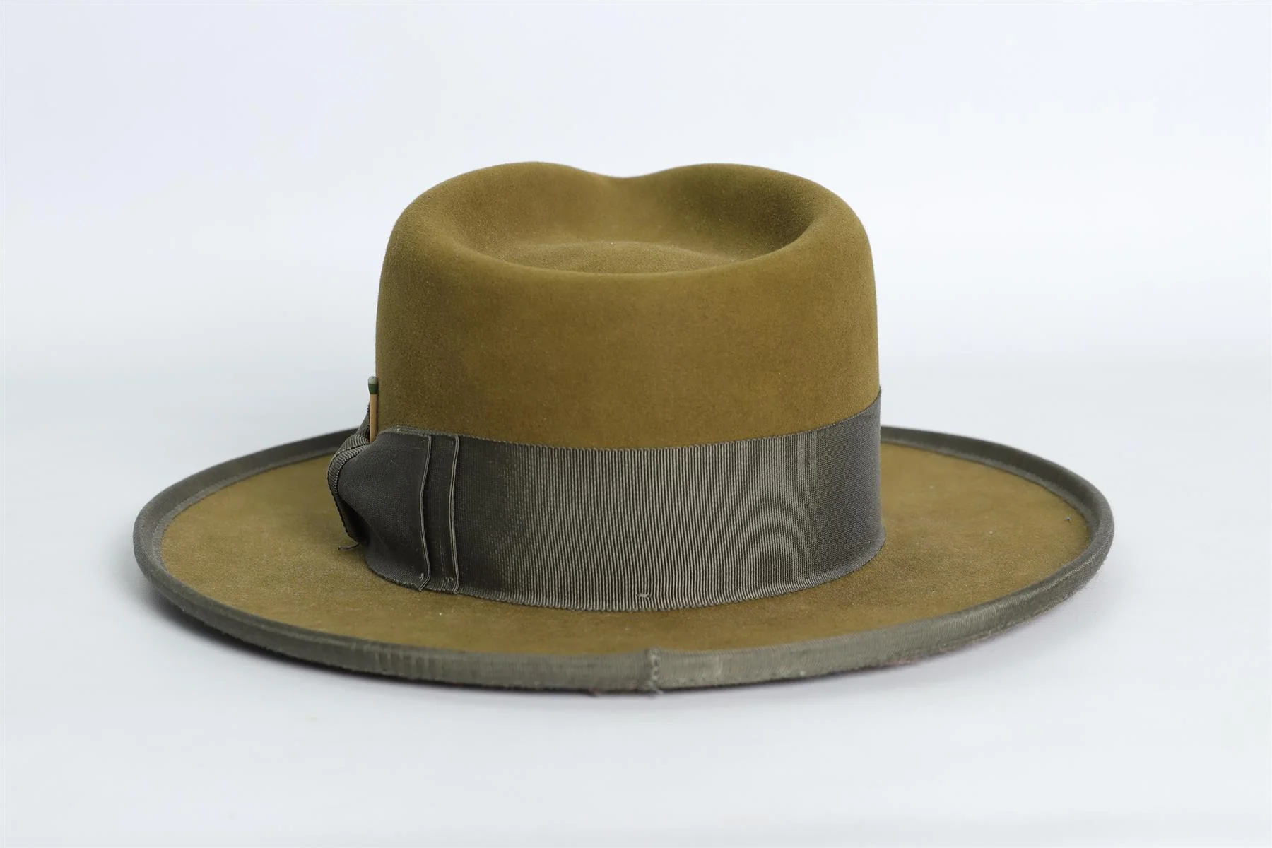 NICK FOUQUET GREEN FELT FEDORA 59 CM - Image 5