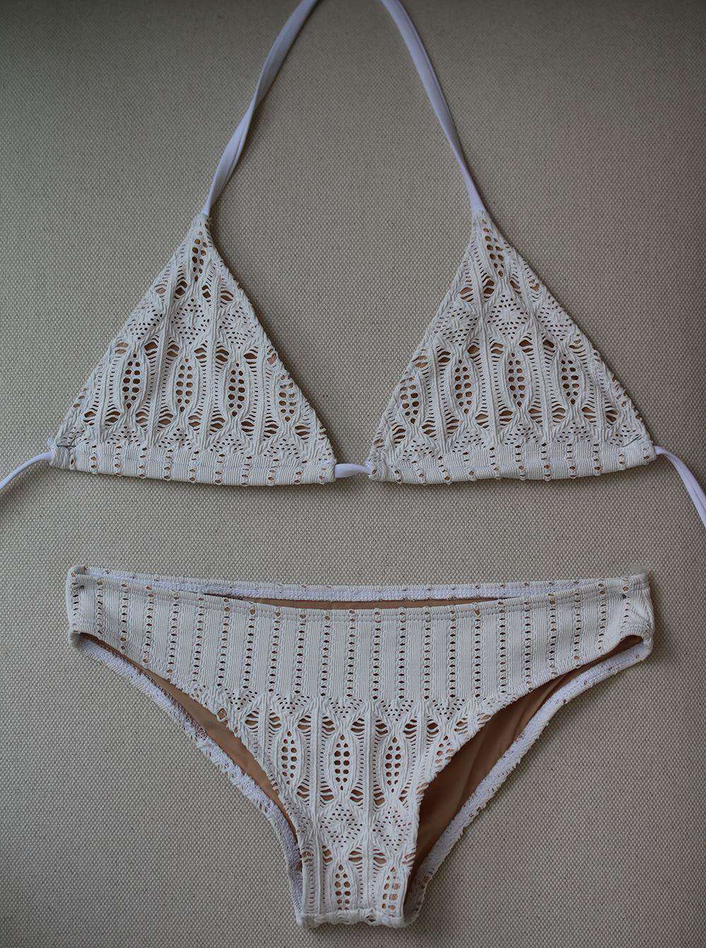 NIGHTCAP SPIRAL LACE TRIANGLE BIKINI XSMALL/SMALL - Image 3