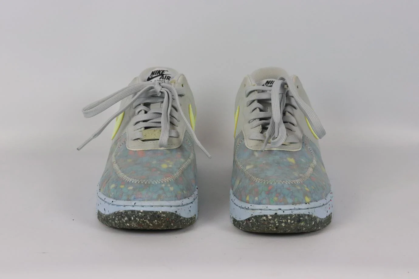NIKE AIR FORCE 1 CRATER RECYCLED LEATHER SNEAKERS EU 40 UK 6 US 8.5 - Image 3