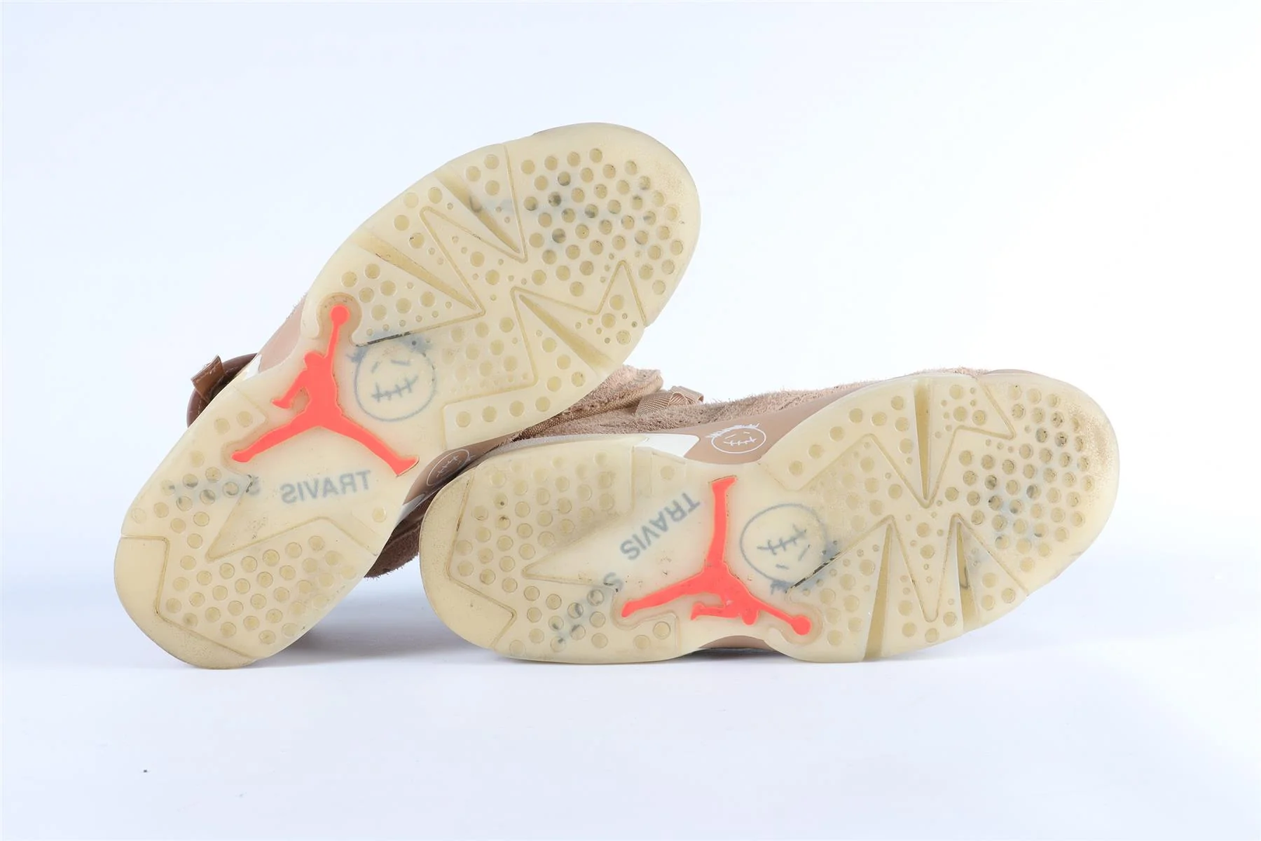 NIKE AIR JORDAN 6 TRAVIS SCOTT BRITISH KHAKI SNEAKERS EU 39, UK 6, US 6.5 - Image 6