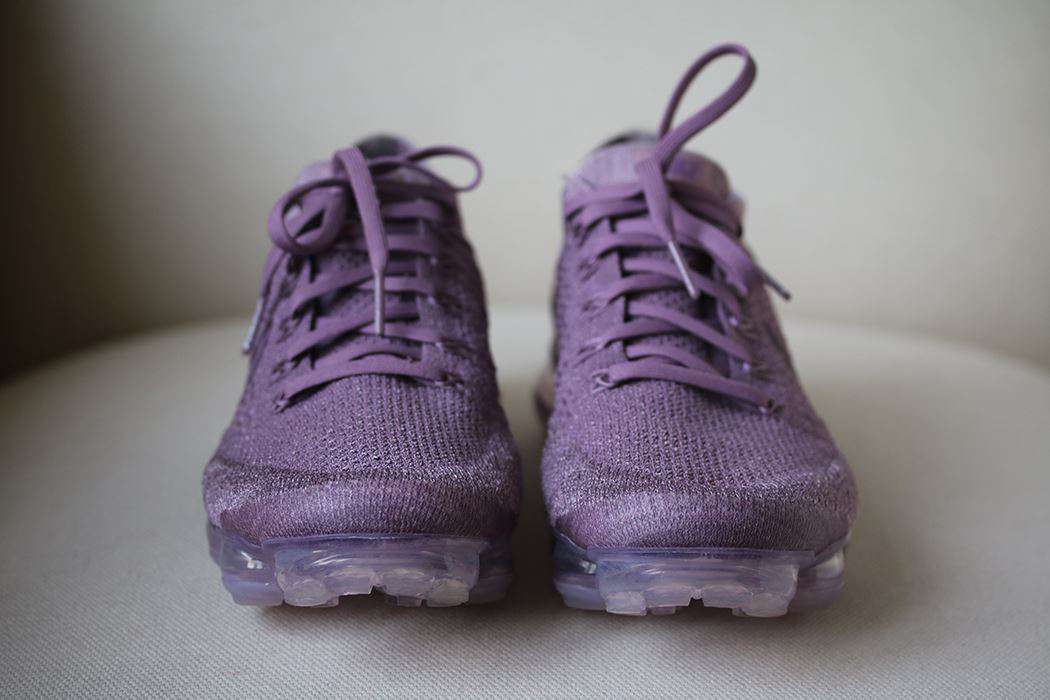 NIKE AIR VAPORMAX FLYKNIT VIOLET DUST SNEAKERS EU 41 UK 7 US 9.5 - Image 2