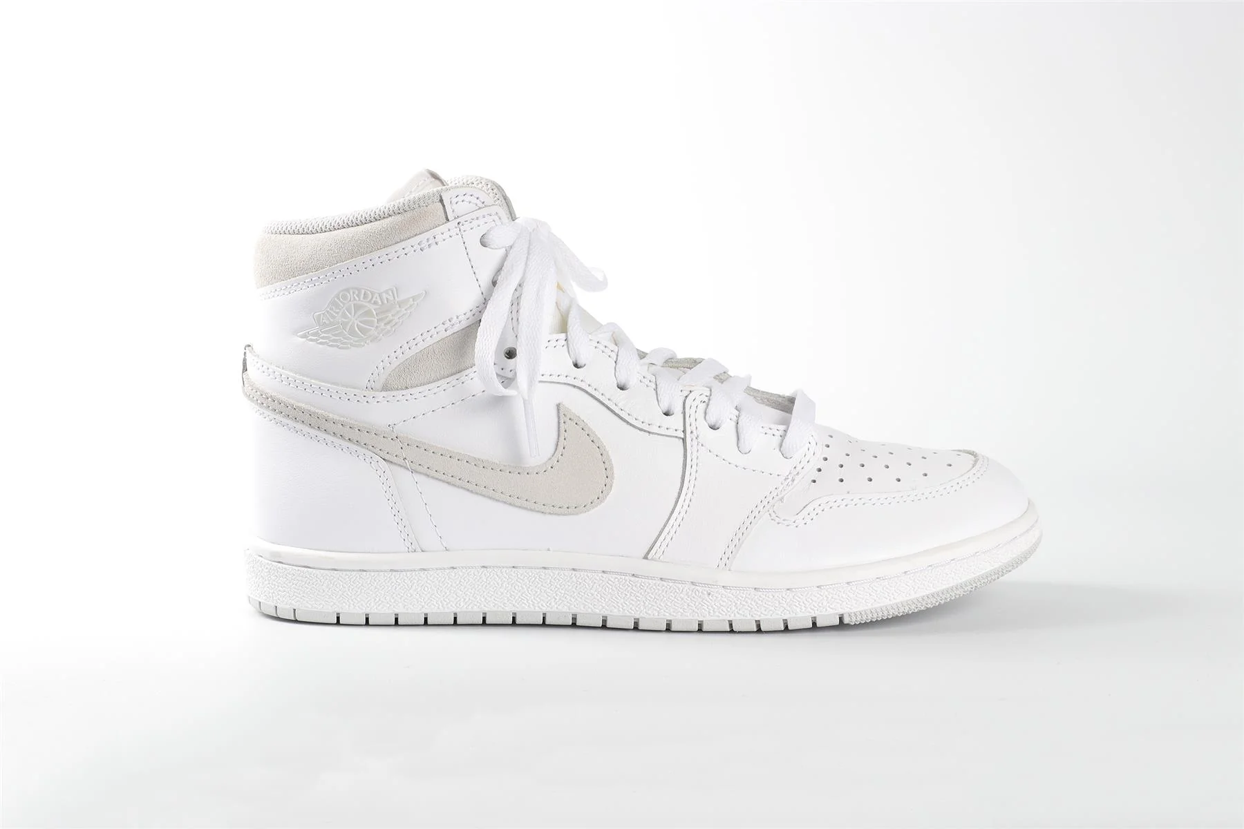 NIKE AWHITE MEN'S AIR JORDAN NEUTRAL GREY SNEAKERS EU 43 UK 8.5 US 9.5 - Image 2