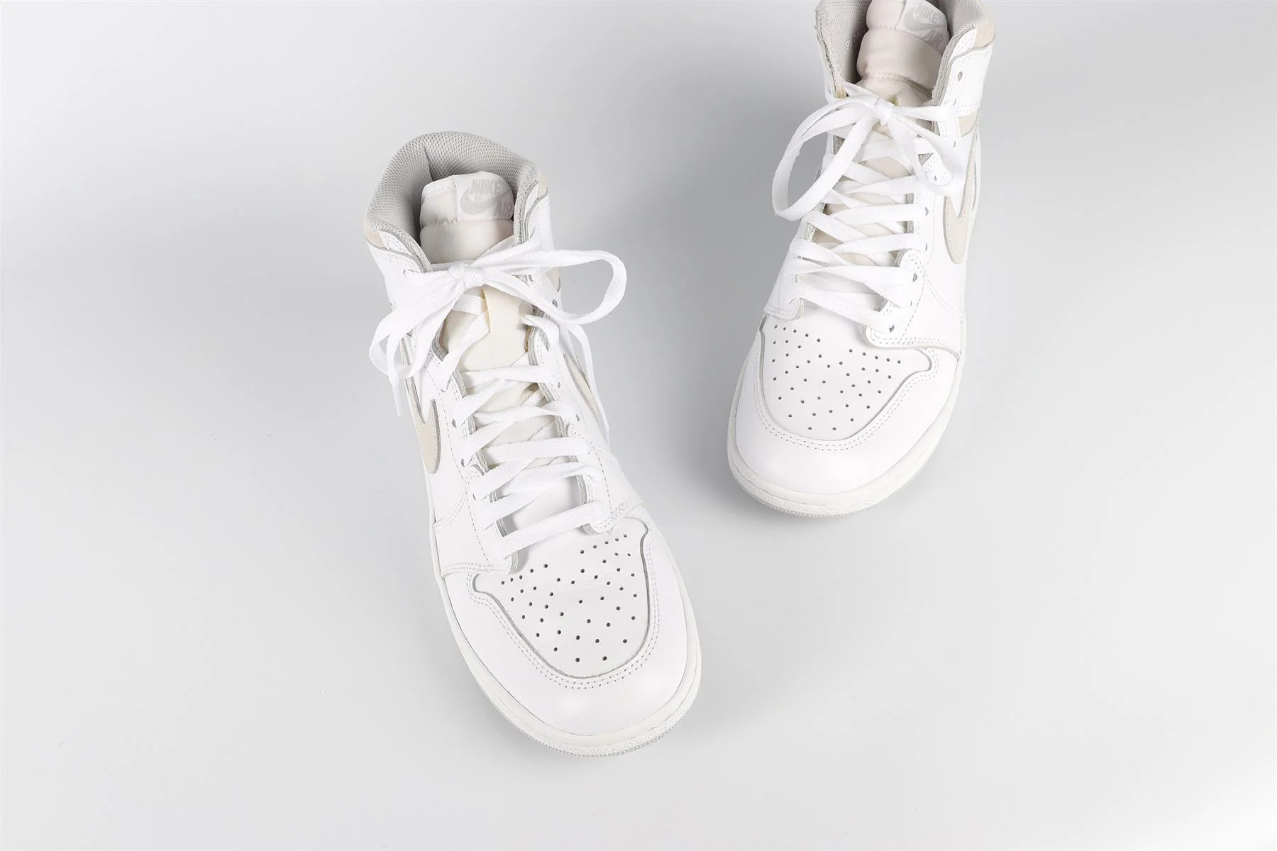 NIKE AWHITE MEN'S AIR JORDAN NEUTRAL GREY SNEAKERS EU 43 UK 8.5 US 9.5 - Image 4