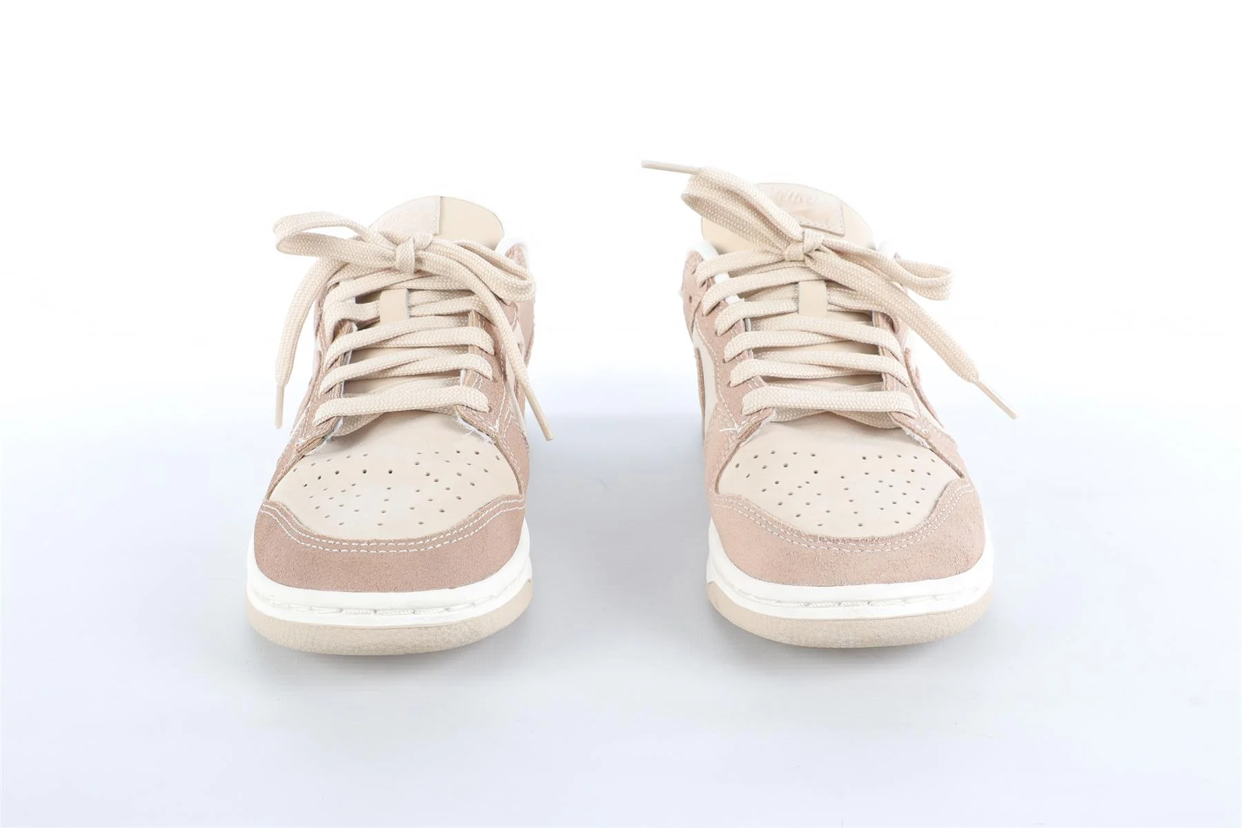 NIKE BEIGE DUNK LOW SANDDRIFT HEMP SNEAKERS EU 38.5 UK 5 US 7.5 - Image 3