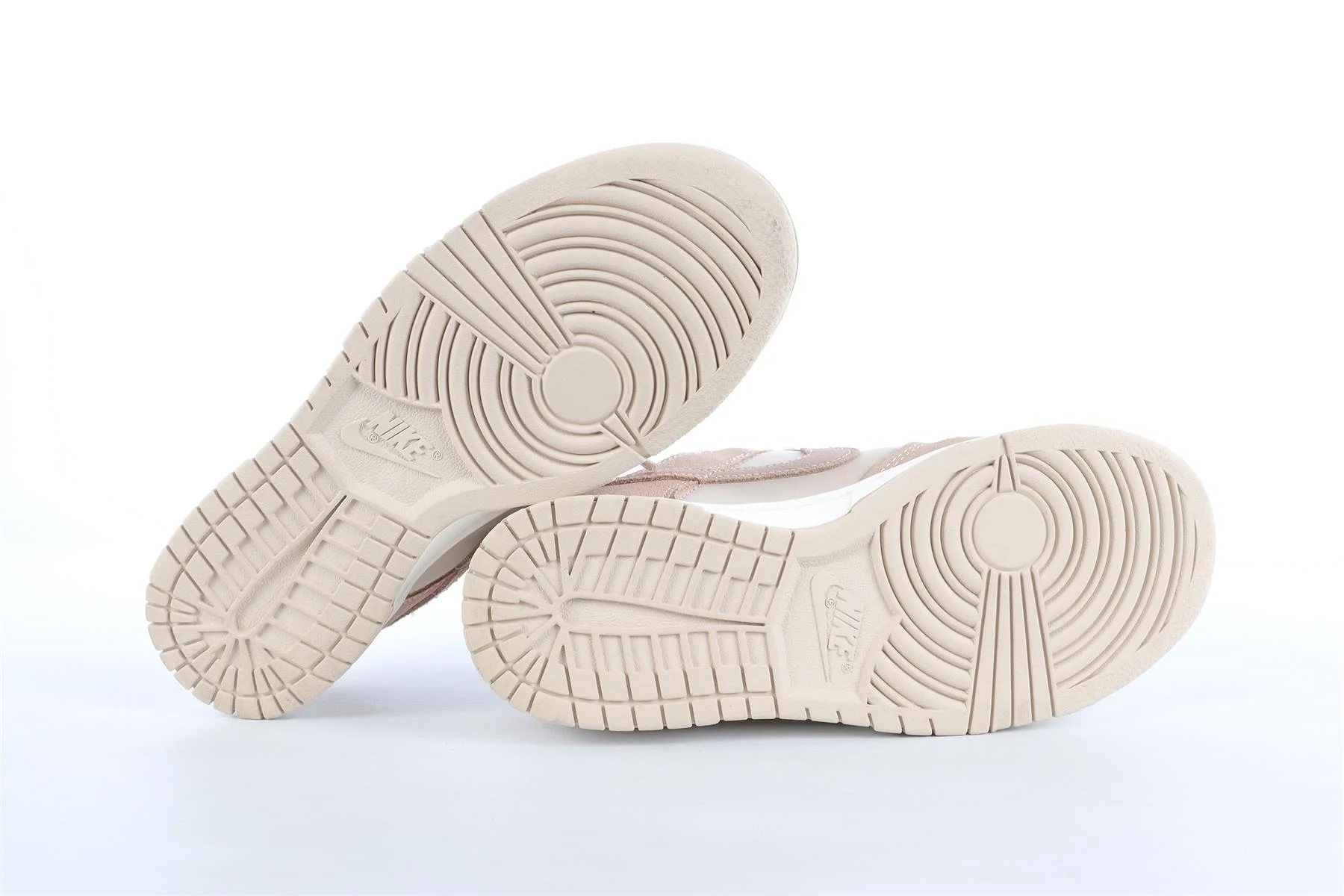 NIKE BEIGE DUNK LOW SANDDRIFT HEMP SNEAKERS EU 38.5 UK 5 US 7.5 - Image 6