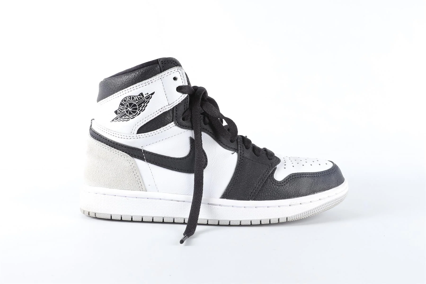 NIKE BLACK AIR JORDAN 1 RETRO STAGE HAZE SNEAKERS EU 40 UK 6 US 7 - Image 2