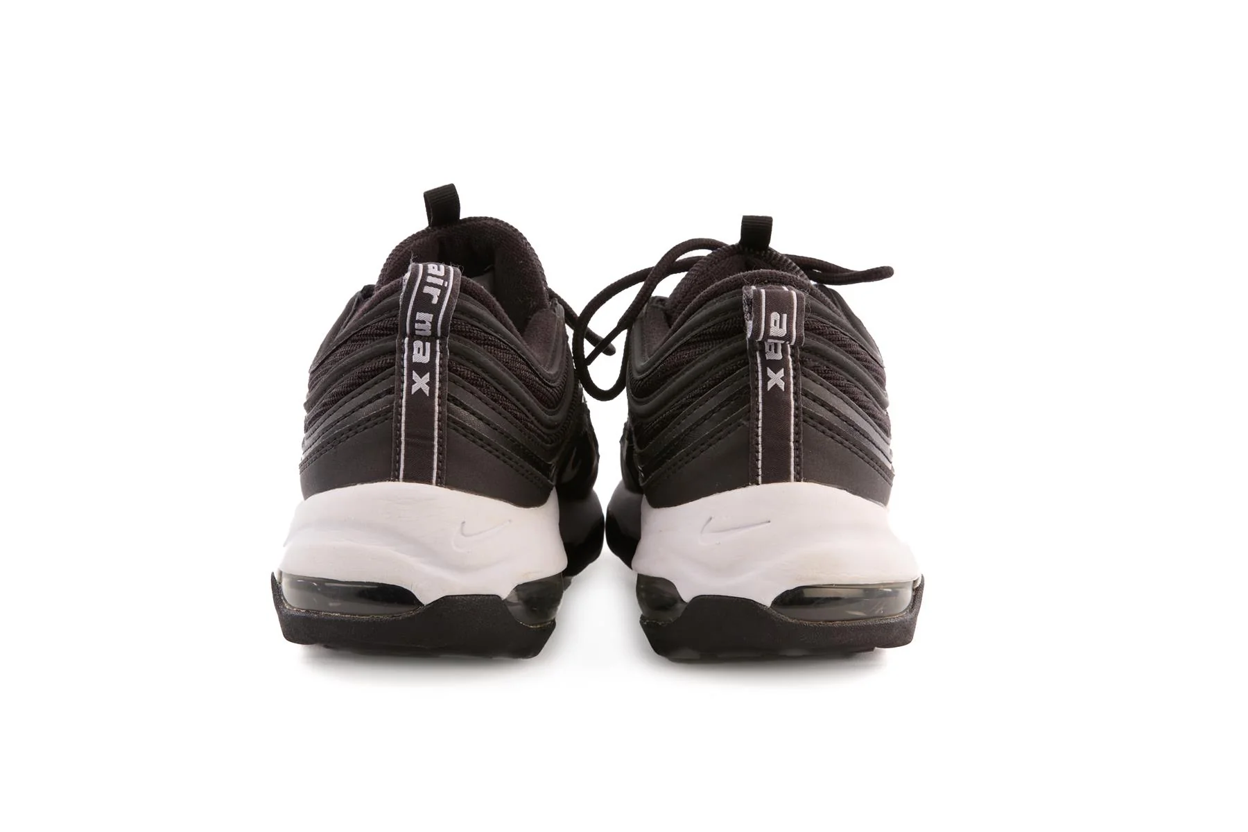 NIKE BLACK MEN'S AIR MAX SNEAKERS UK 9.5 EU 44.5 US 10.5 - Image 5