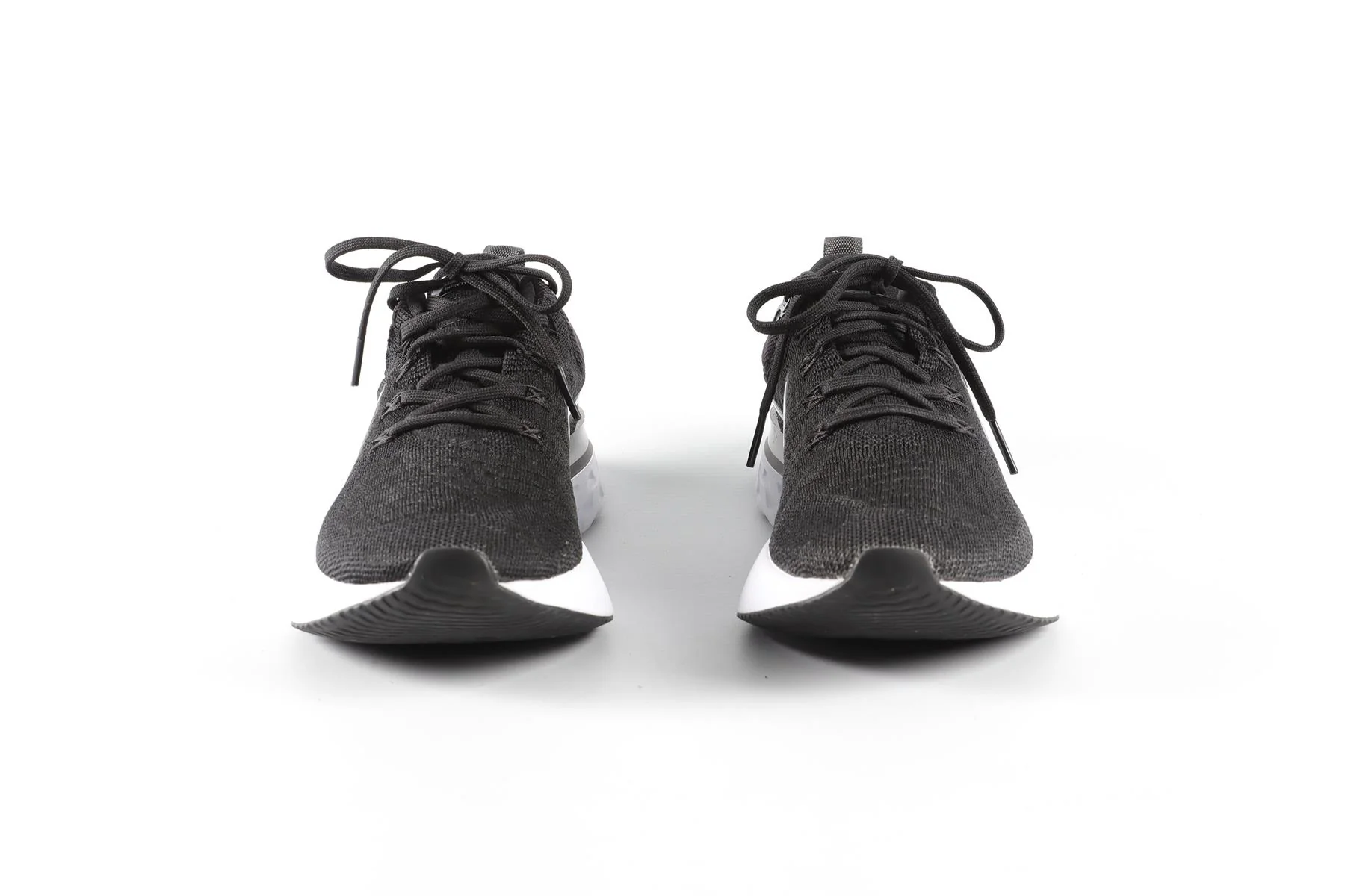 NIKE BLACK REACT SNEAKERS EU 39 UK 5.5 US 8 - Image 3
