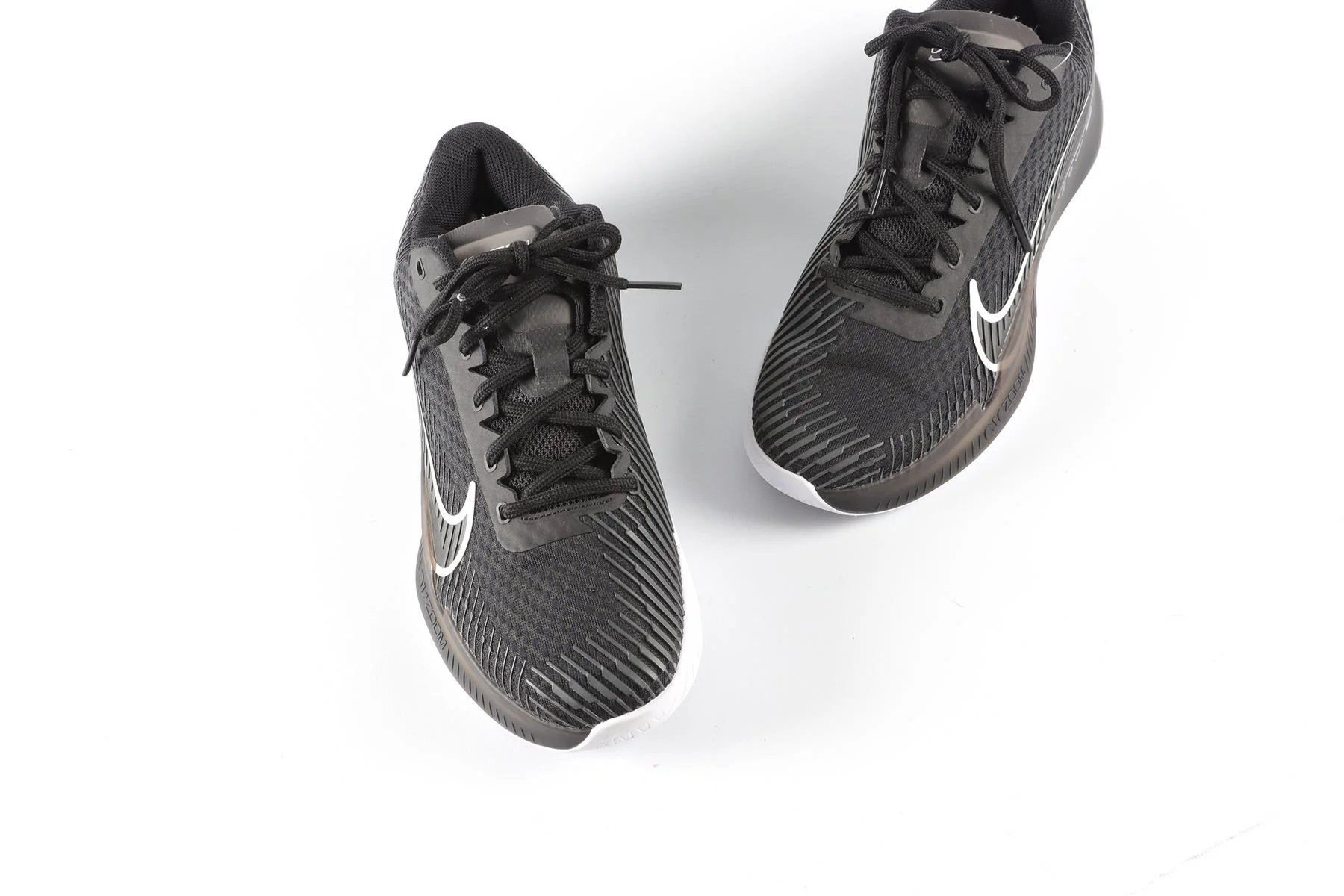 NIKE BLACK VAPOR 11 MESH SNEAKERS EU 39 UK 5.5 US 8 - Image 4