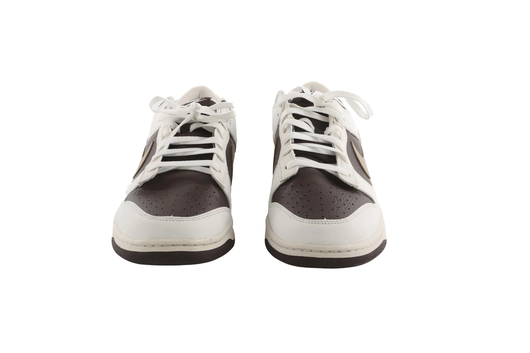 NIKE BROWN DUNK NEXT NATURE SUMMIT WHITE BAROQUE BROWN MEN'S LEATHER SNEAKERS EU 47.5 UK 12 US 13 - Image 3