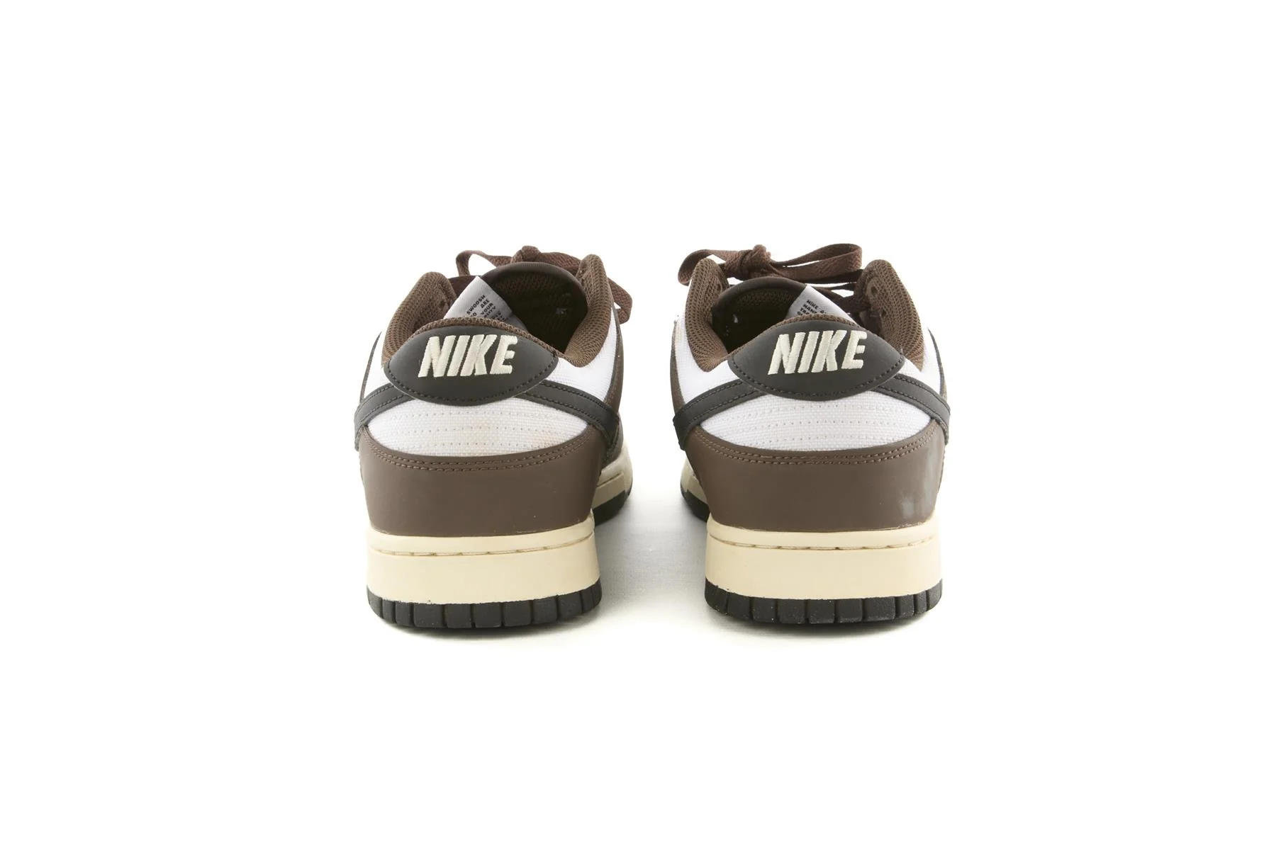 NIKE BROWN MEN'S DUNK NEXT NATURE BAROQUE BROWN LEATHER SNEAKERS EU 47.5 UK 12 US 13 - Image 5