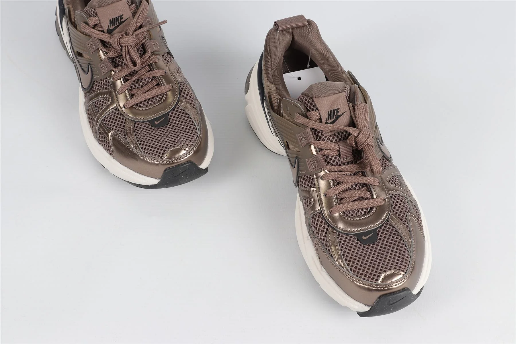 NIKE BROWN V2K RETRO VELVET BROWN SNEAKERS EU 38.5 UK 5.5 US 6 - Image 4