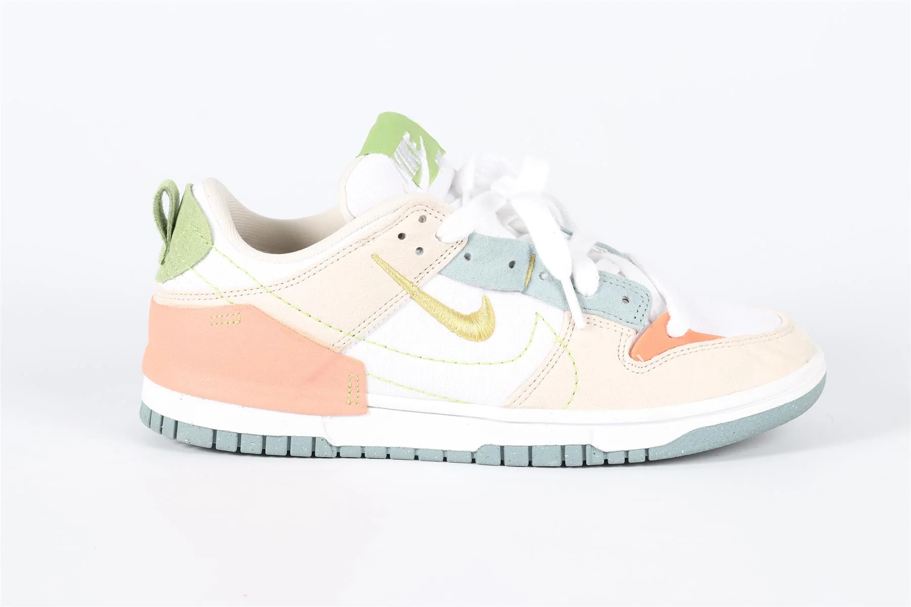 NIKE DUNK LOW DISRUPT 2 EASTER CANVAS SNEAKERS UK 5.5 US 8 EU 39 - Image 2