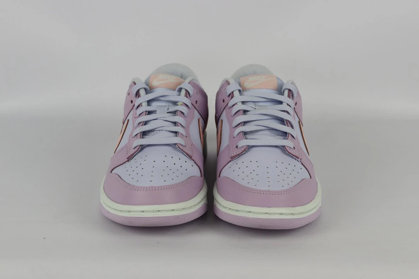 NIKE DUNK LOW EASTER LEATHER SNEAKERS EU 39 UK 5.5 US 8 - Image 3