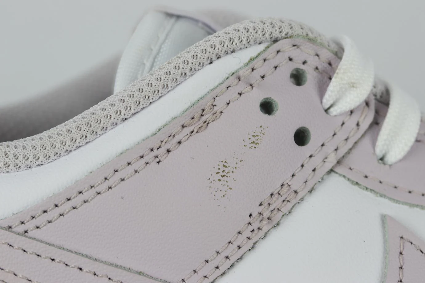 NIKE DUNK LOW LIGHT VIOLET LEATHER SNEAKERS EU 39 UK 5.5 US 8 - Image 6