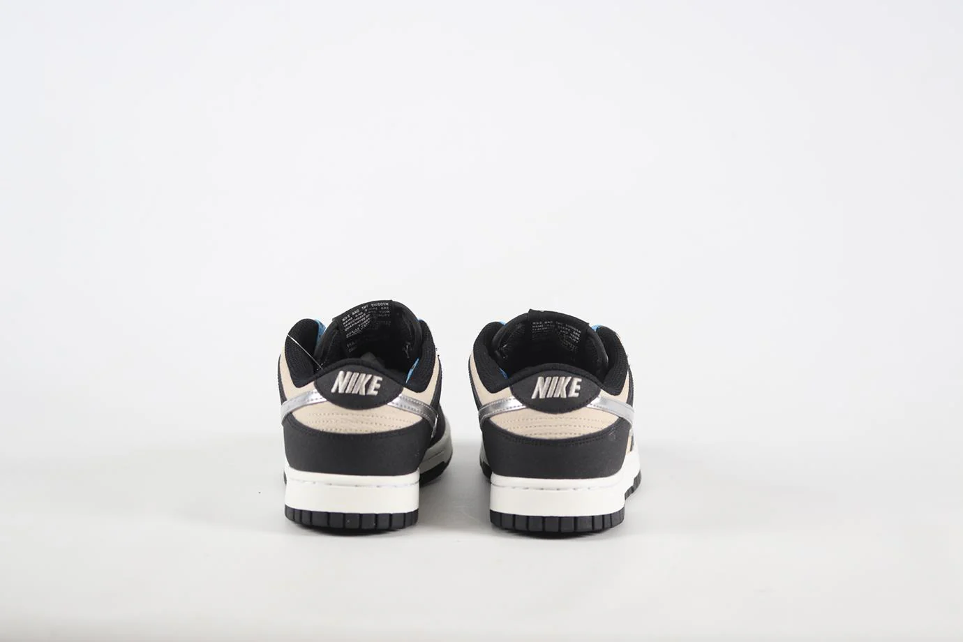 NIKE DUNK LOW STARRY LACES LEATHER SNEAKERS EU 39 UK 5.5 US 8 - Image 4