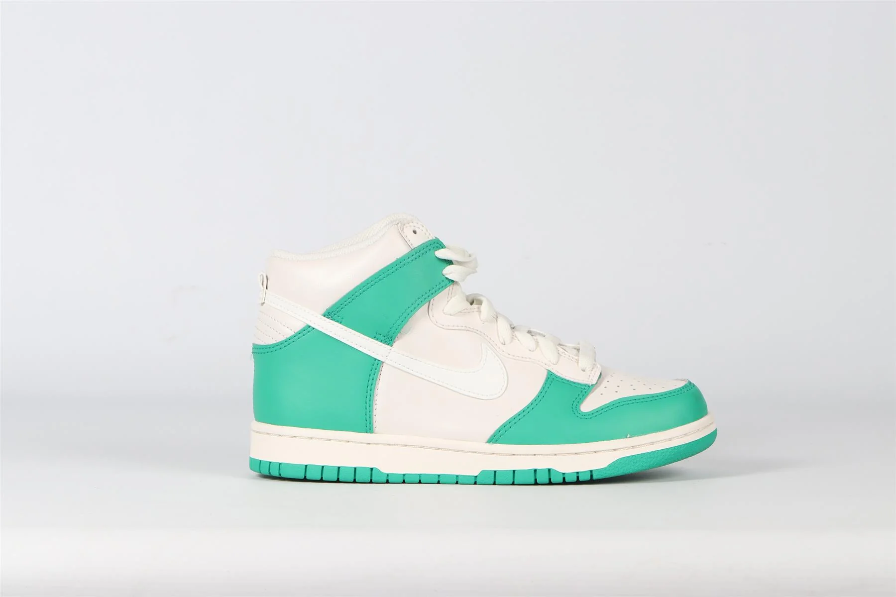 NIKE DUNK PHANTOM STADIUM GREEN LEATHER SNEAKERS EU 38.5 UK 5.5 US 6 - Image 2