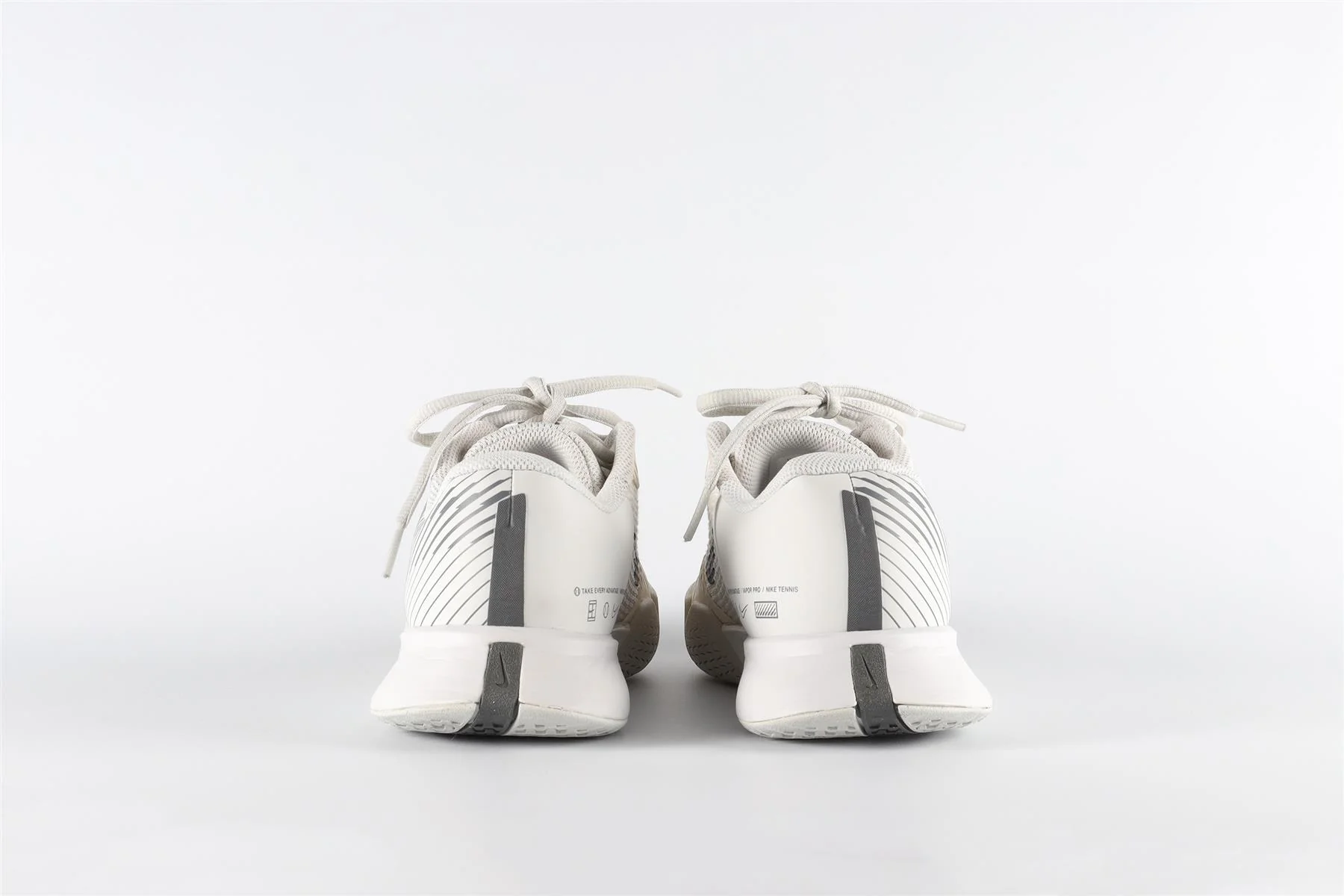 NIKE ECRU VAPOR PRO MESH SNEAKERS EU 38.5 UK 5 US 7.5 - Image 5