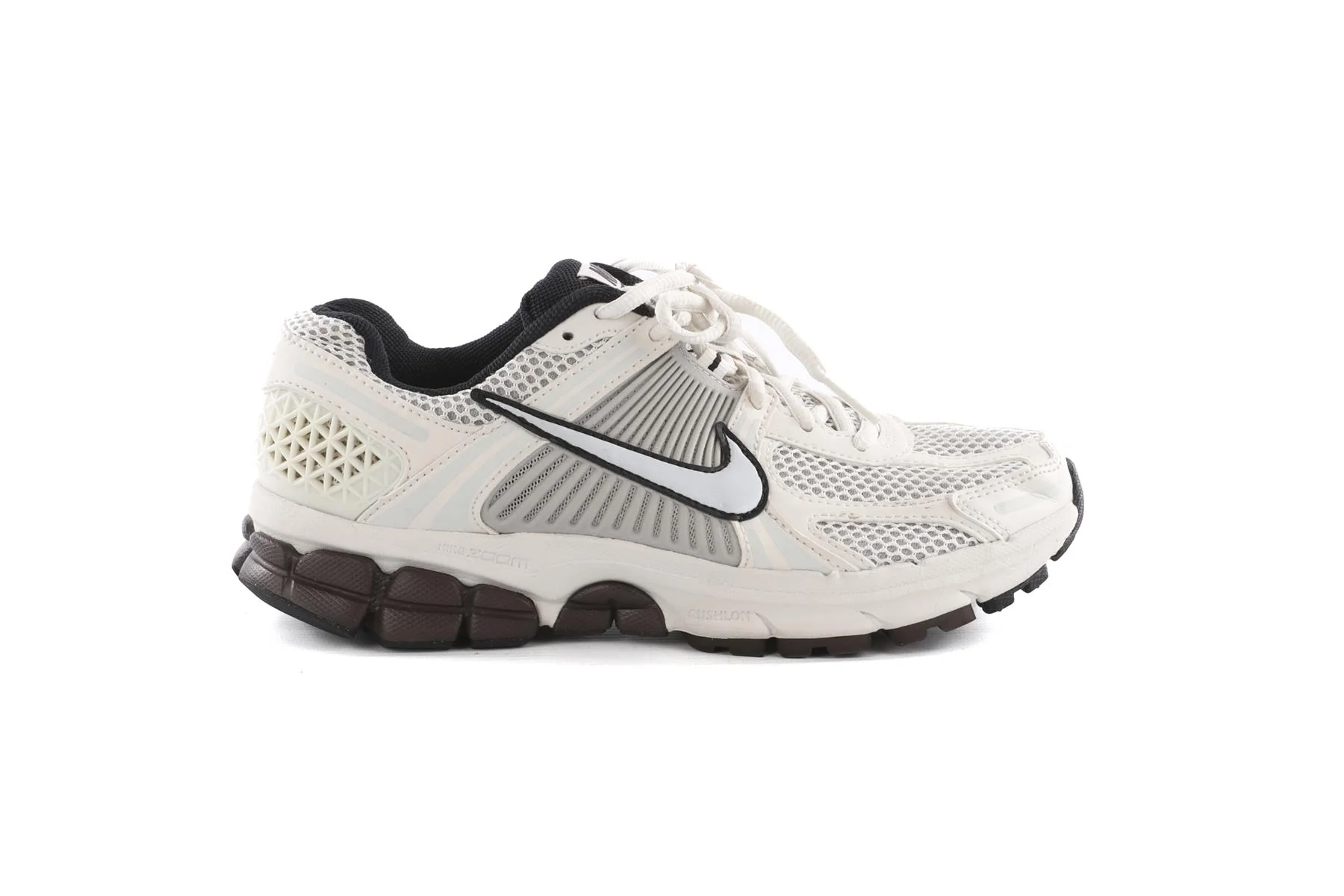 NIKE ECRU ZOOM VOMERO FIVE PHANTOM MESH SNEAKERS EU 39 UK 5.5 US 8 - Image 2