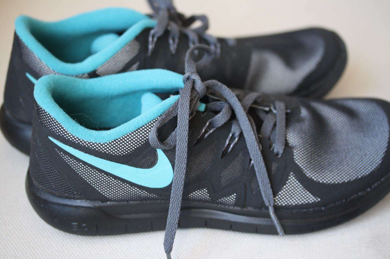 NIKE FREE 5.0 BLACK H2O REPEL TRAINERS 38.5 UK 5 US 7.5 - Image 2