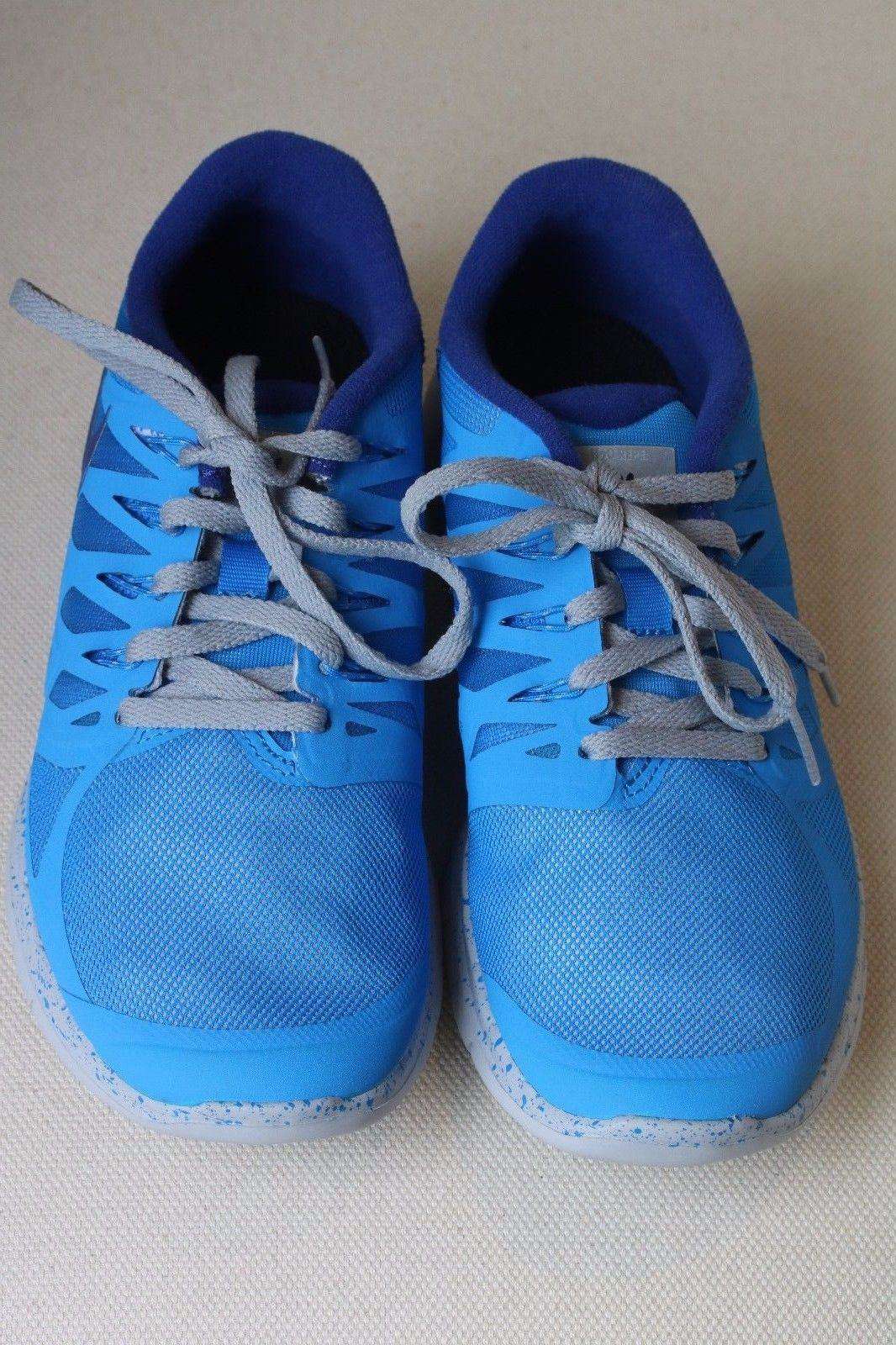 NIKE FREE 5.0 BLUE H2O REPEL TRAINERS 38.5 UK 5 US 7.5 - Image 3