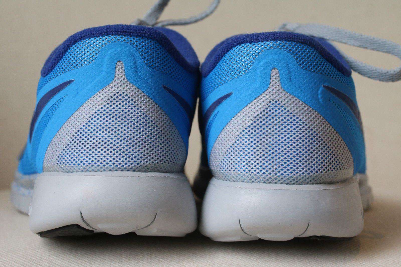 NIKE FREE 5.0 BLUE H2O REPEL TRAINERS 38.5 UK 5 US 7.5 - Image 5