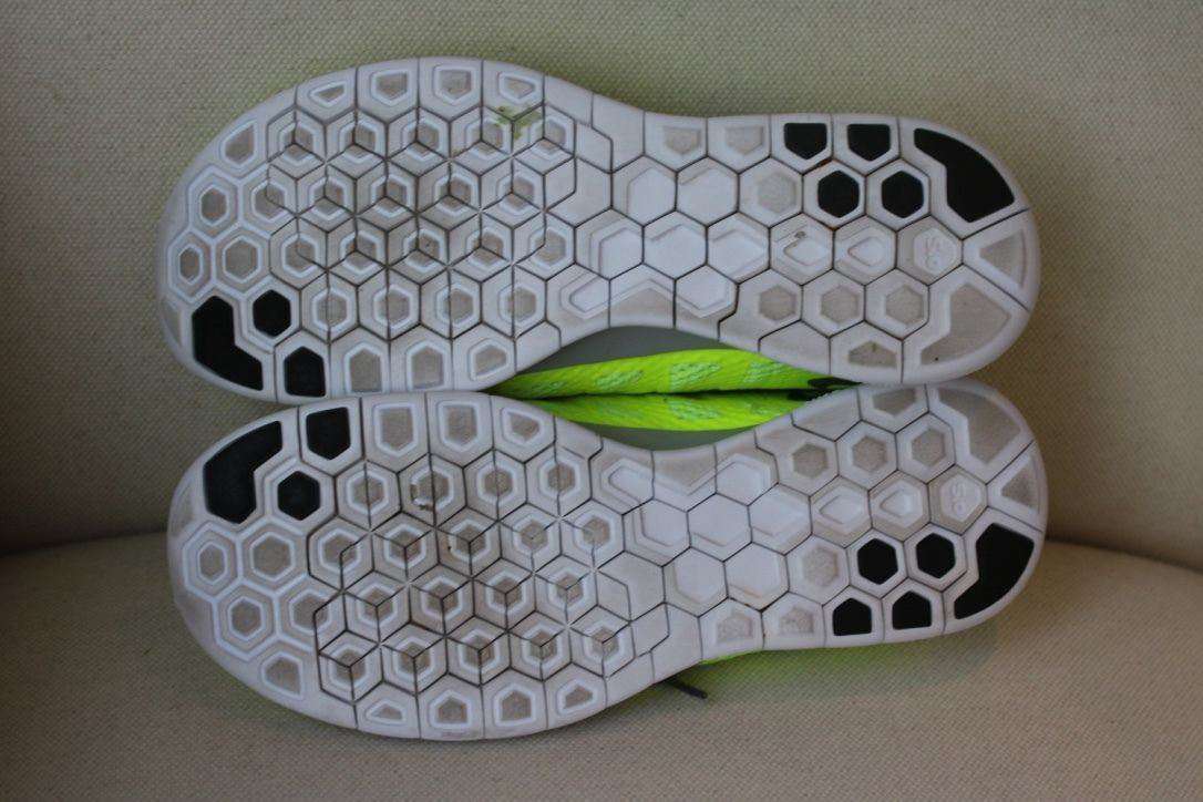 NIKE FREE 5.0 ID YELLOW TRAINERS 40 UK 6 US 8.5 - Image 6