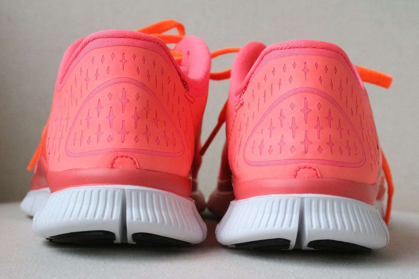NIKE FREE 5.0 ORANGE TRAINERS EU 39 UK 5.5 US 8 - Image 3
