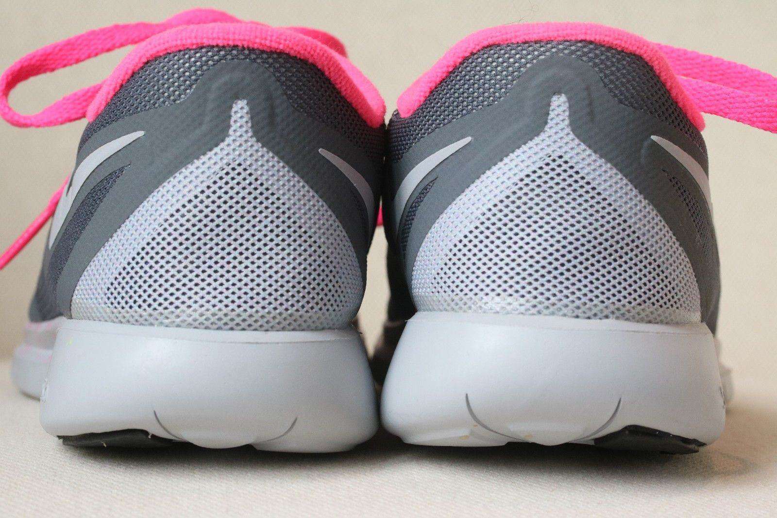 NIKE FREE 5.0 PINK/GREY H2O REPEL TRAINERS 38.5 UK 5 US 7.5 - Image 5