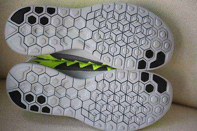 NIKE FREE 5.0 SHIELD ID NEON YELLOW TRAINERS 38 UK 4.5 US 7 - Image 5