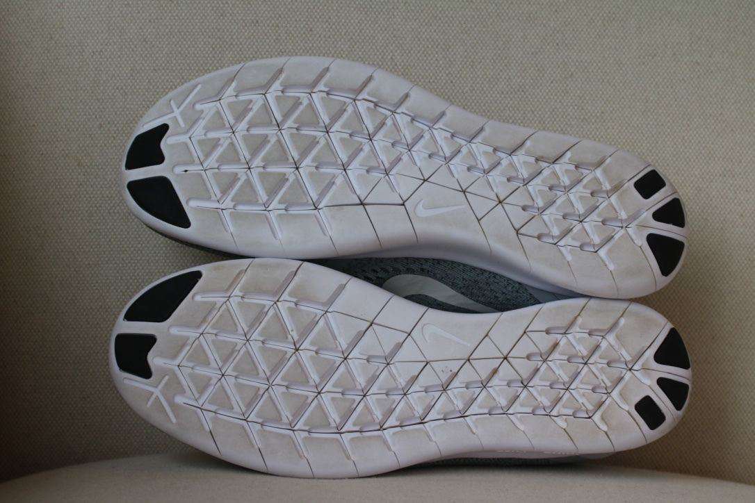 NIKE FREE RUN ID GREY TRAINERS 39 UK 5.5 US 8 - Image 4