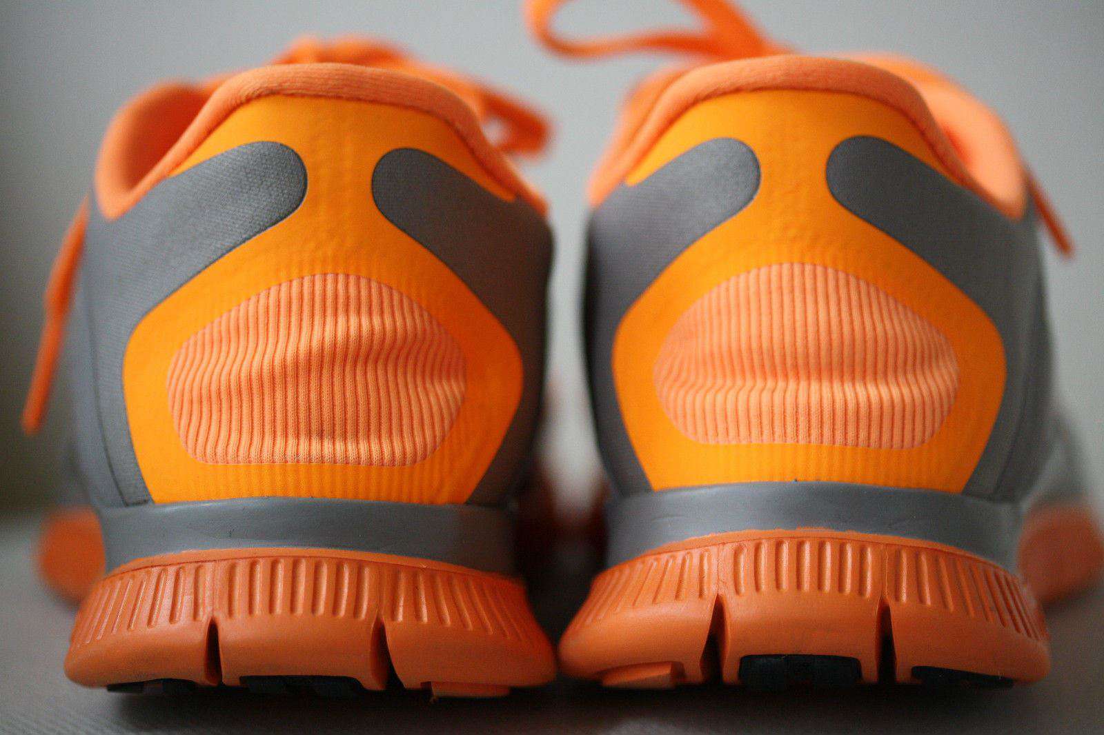 NIKE FREE RUNNING 4.0 V3 GREY CITRUS TRAINERS 38.5 UK 5 US 7.5 - Image 2