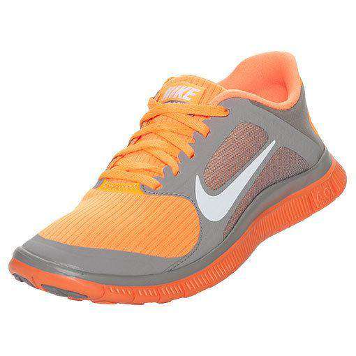 NIKE FREE RUNNING 4.0 V3 GREY CITRUS TRAINERS 38.5 UK 5 US 7.5 - Image 9
