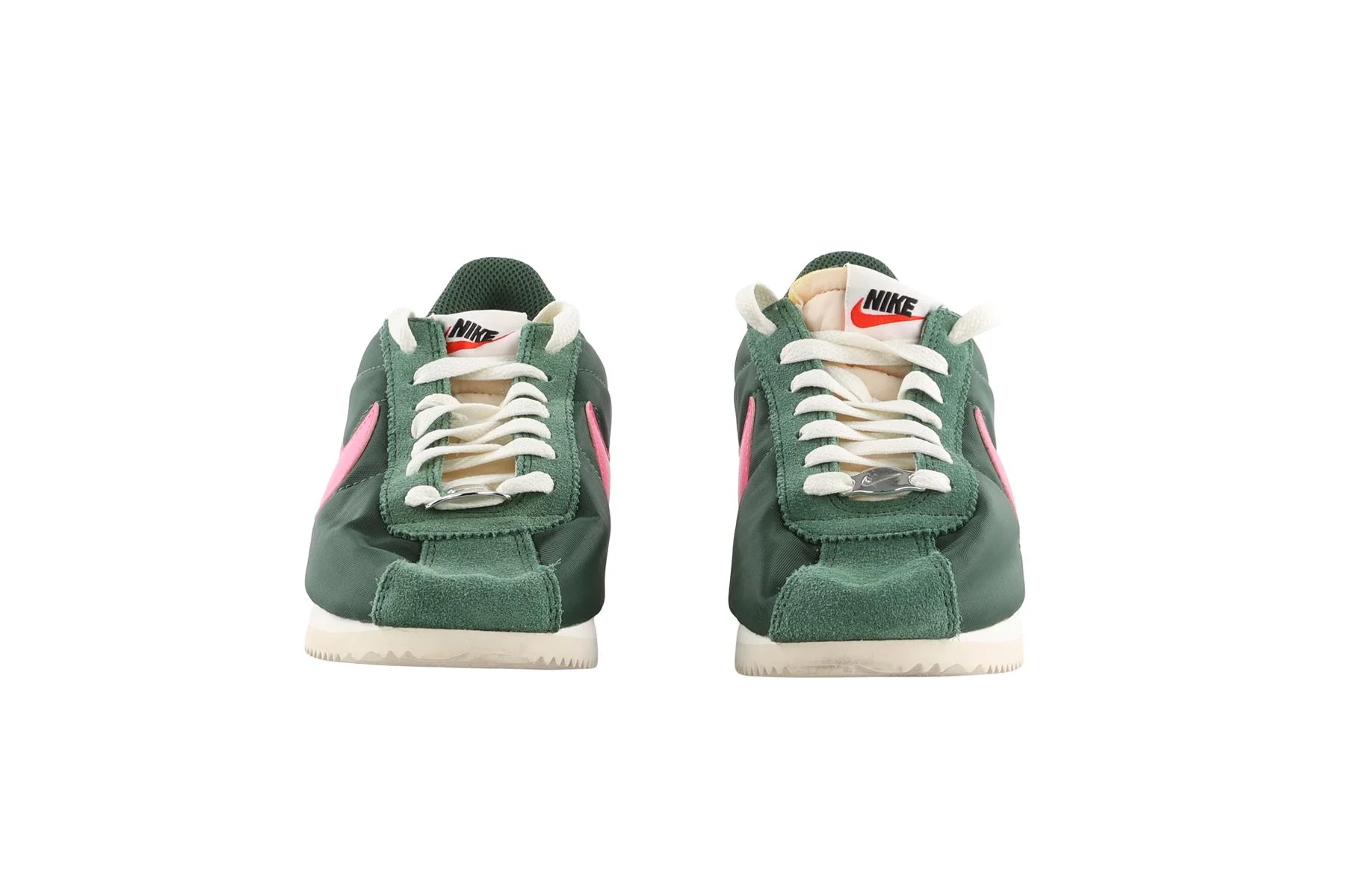 NIKE GREEN CORTEZ FIR PINKSICLE SNEAKERS EU 39 UK 5.5 US 8 - Image 3