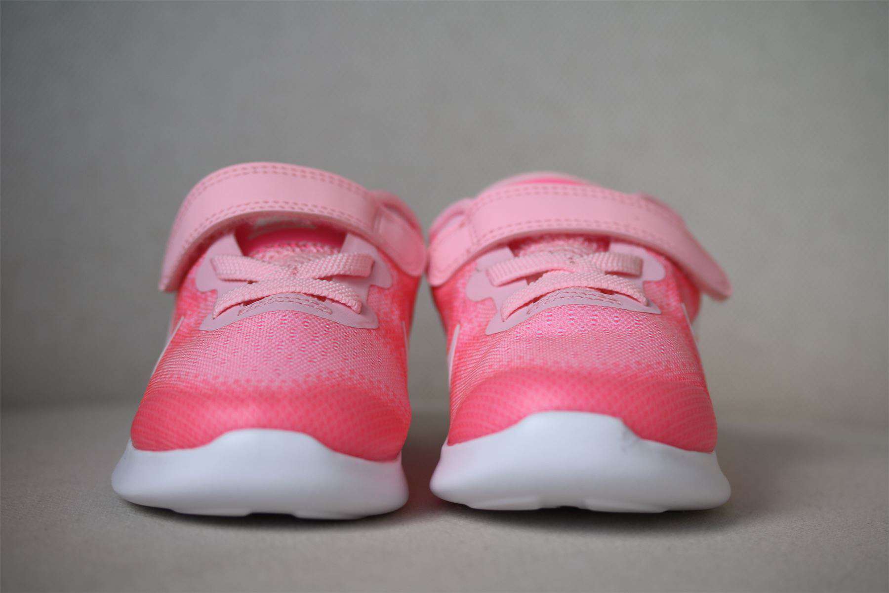 NIKE INFANT FREE RUN PINK TRAINERS EU 25 UK 7.5 - Image 2
