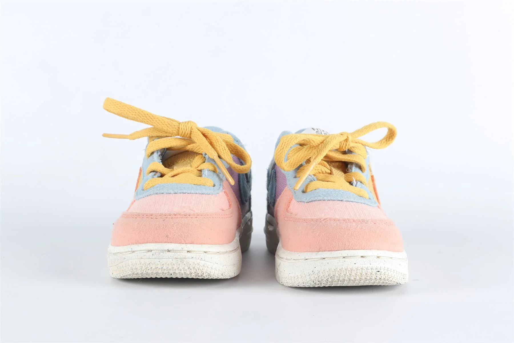 NIKE MULTICOLOURED KIDS AIR FORCE 1 SUN CLUB SNEAKERS EU 25 UK 7.5 US 8 - Image 3