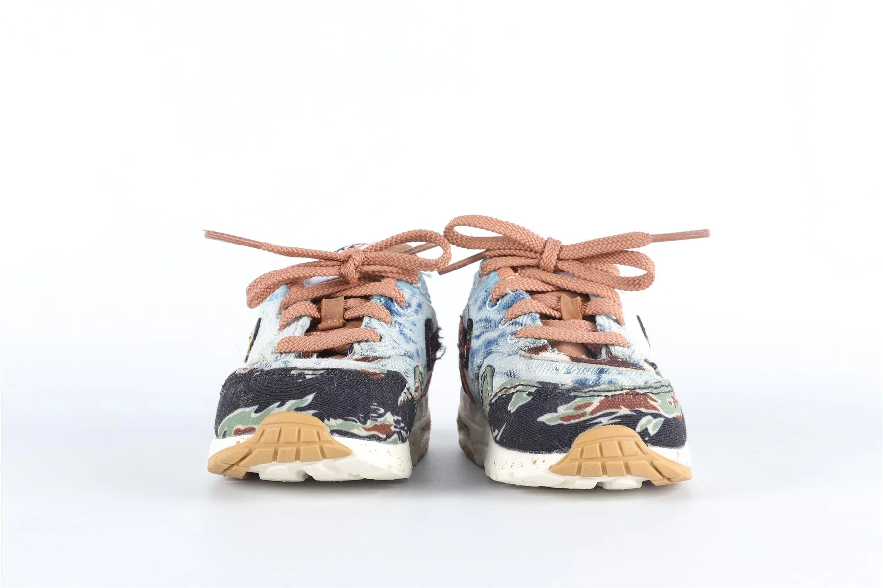 NIKE MULTICOLOURED KIDS CONCEPTS AIR MAX 1 HEAVY SNEAKERS EU 25 UK 7.5 US 8 - Image 3