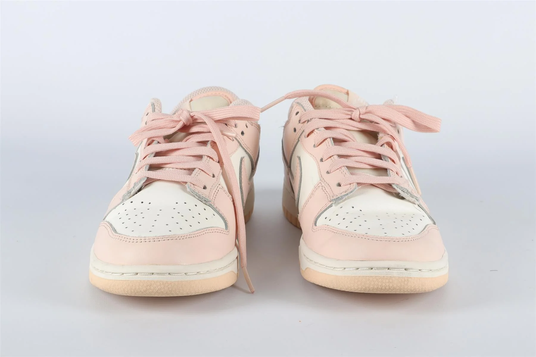 NIKE PINK DUNK ORANGE PEARL SNEAKERS EU 39 UK 5.5 US 8 - Image 3