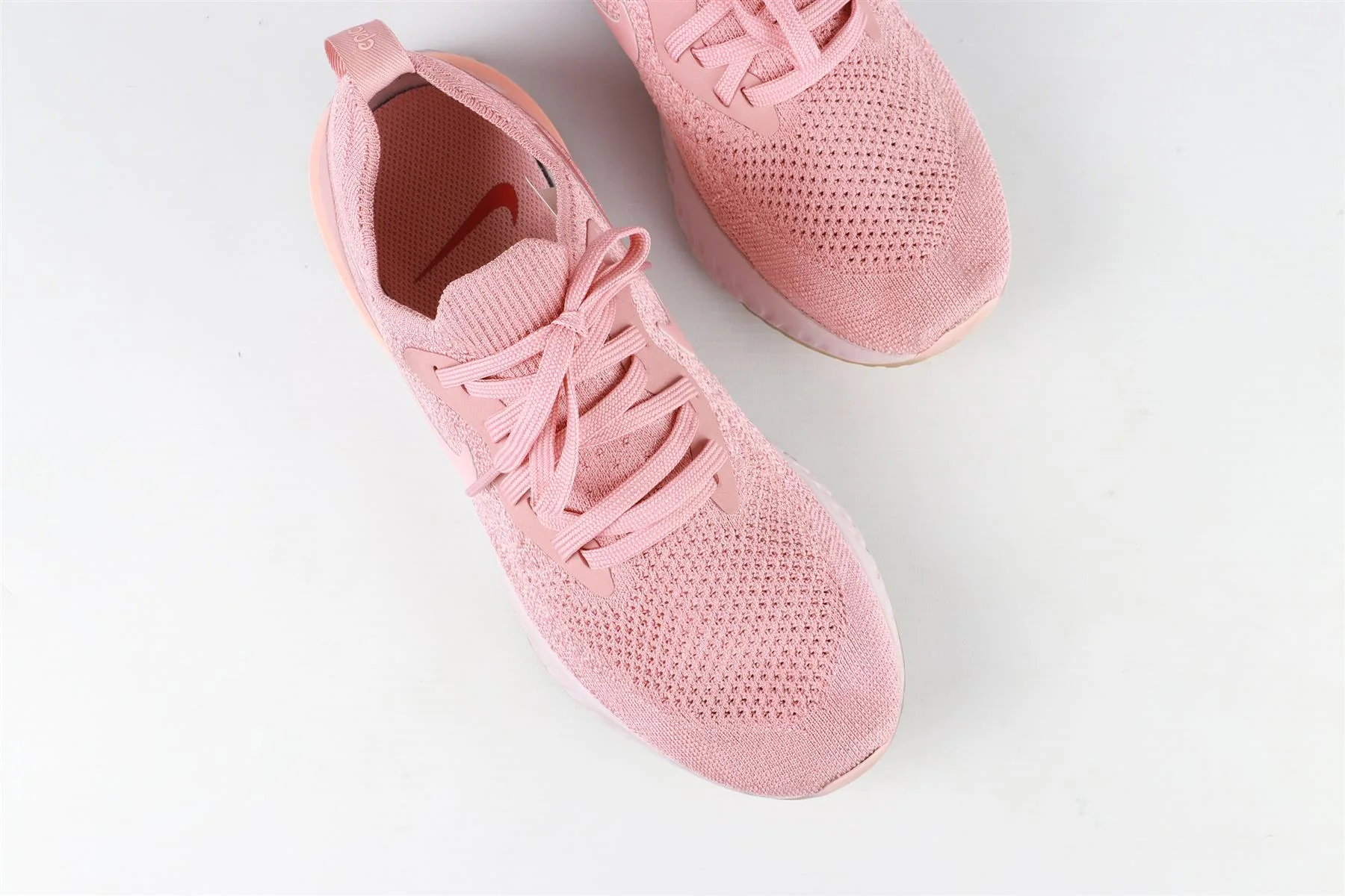 NIKE PINK EPIC REACT MESH SNEAKERS EU 39 UK 5.5 US 8 - Image 4